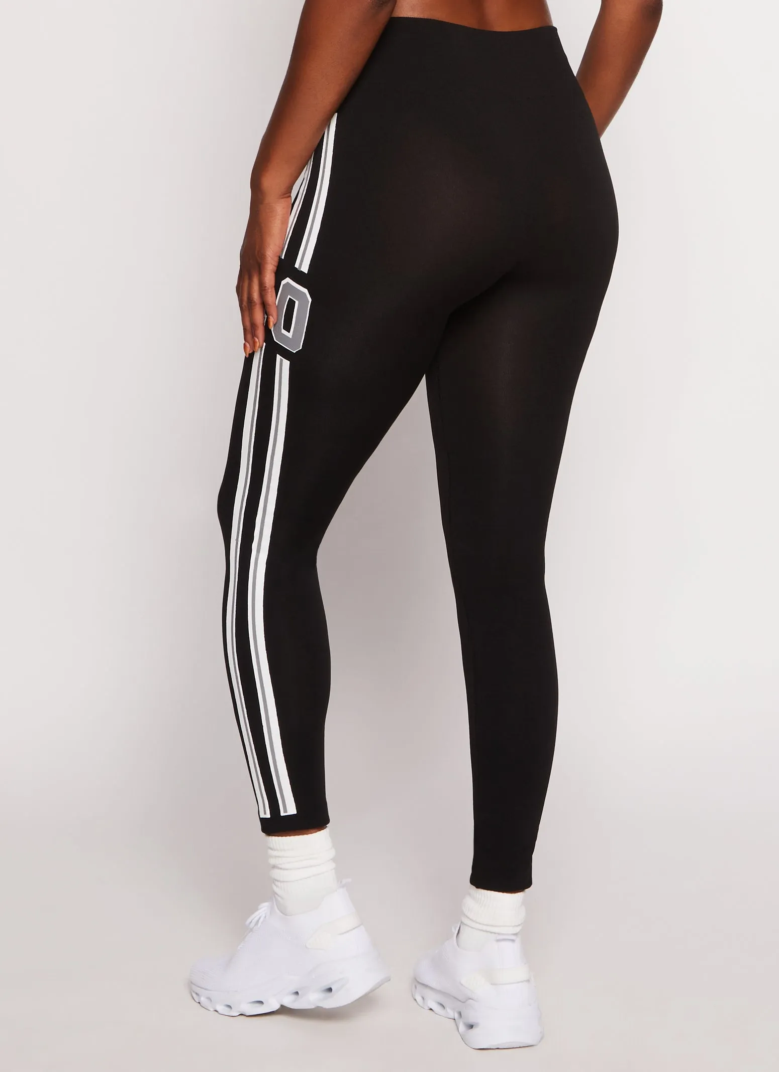 10 Varsity Striped Leggings sold by Rainbow product image thumbnail 3