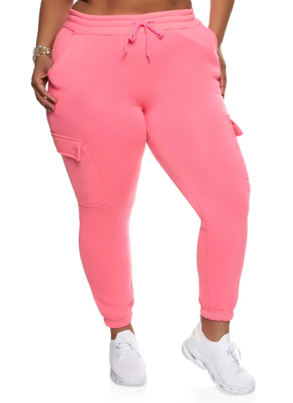 Plus Size Drawstring Sweatpants sold by Rainbow