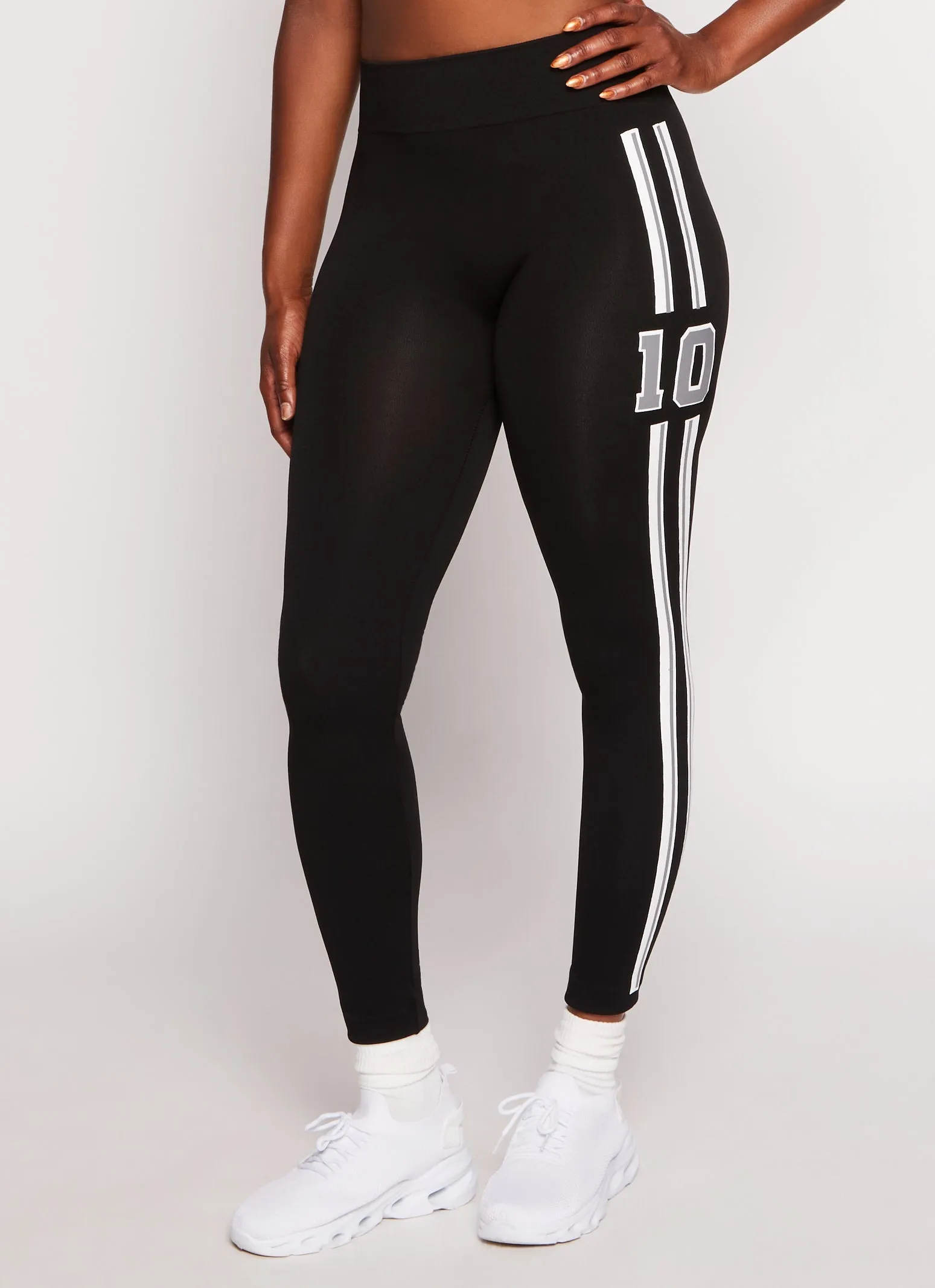 10 Varsity Striped Leggings sold by Rainbow product image thumbnail 2