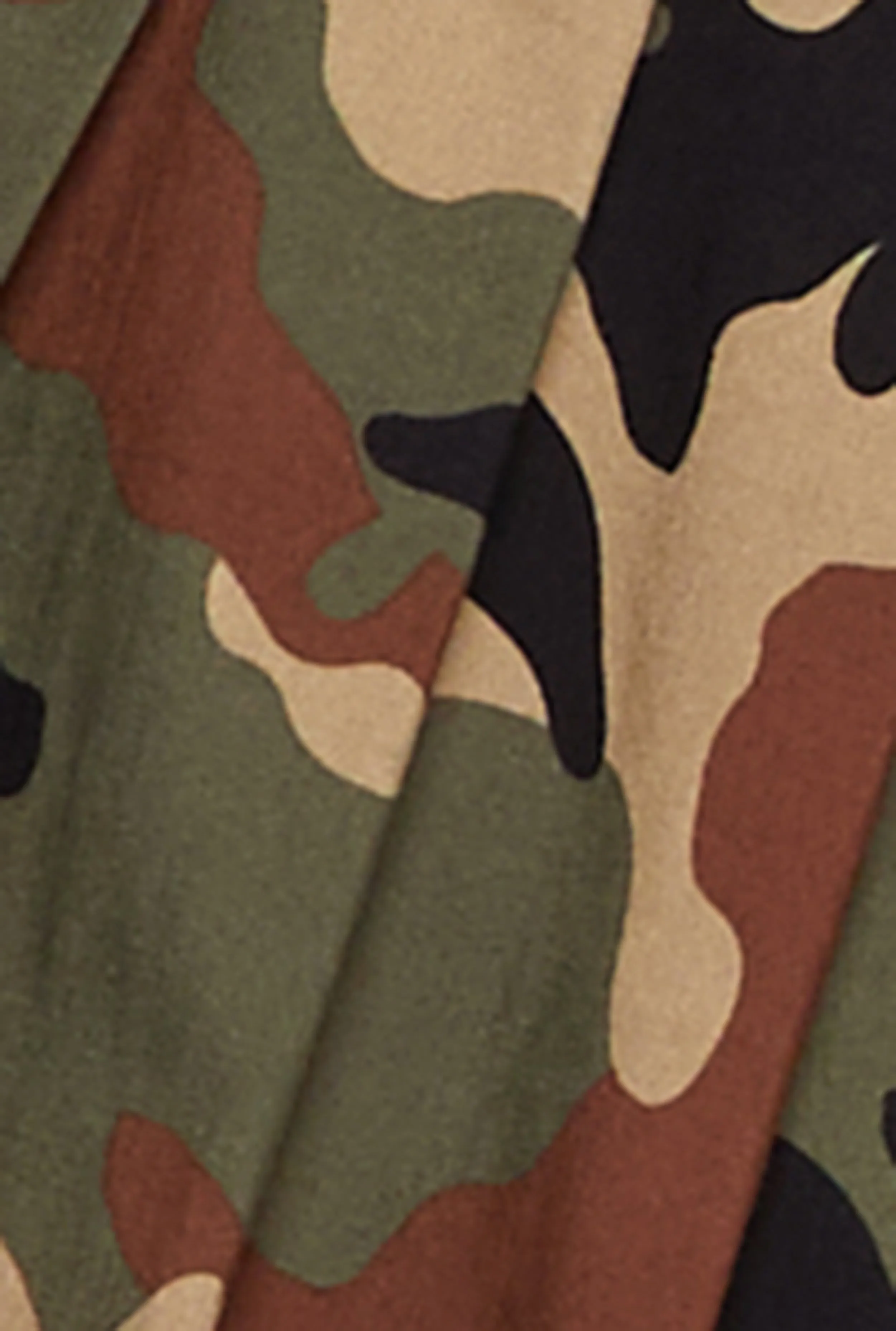 Camo Buckle Belt Pleated Skirt sold by Rainbow product image thumbnail 4