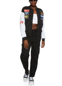 Street Racing Bomber Jacket sold by Rainbow