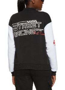 Street Racing Bomber Jacket sold by Rainbow