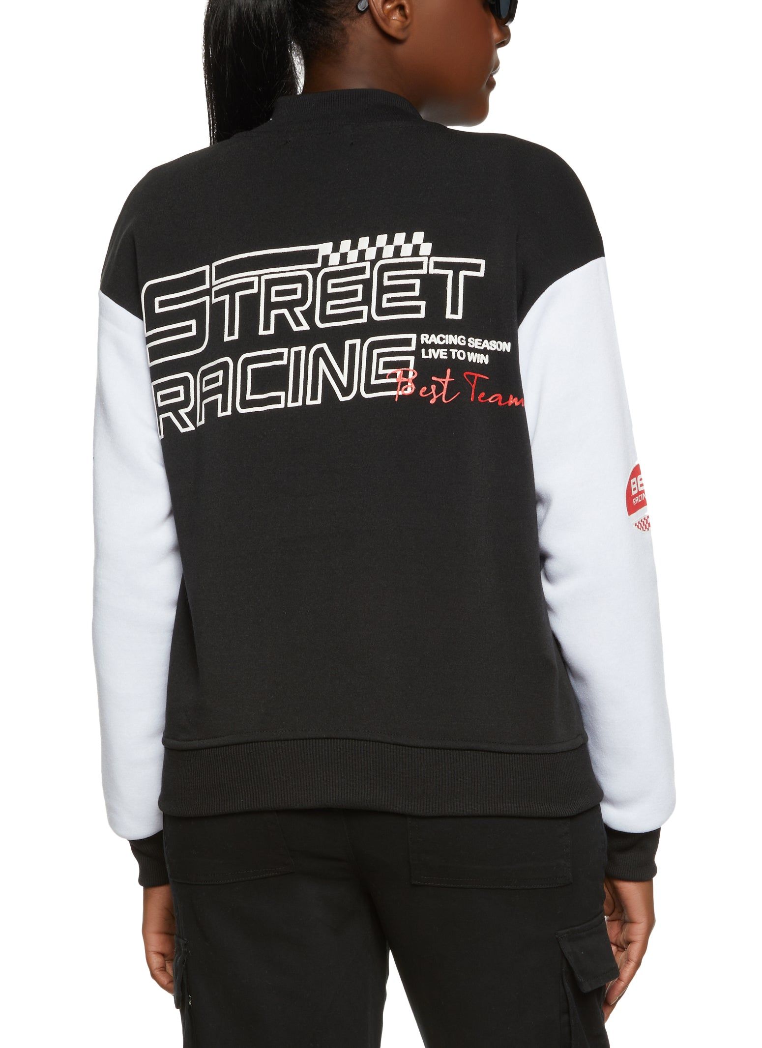 Street Racing Bomber Jacket sold by Rainbow product image thumbnail 3