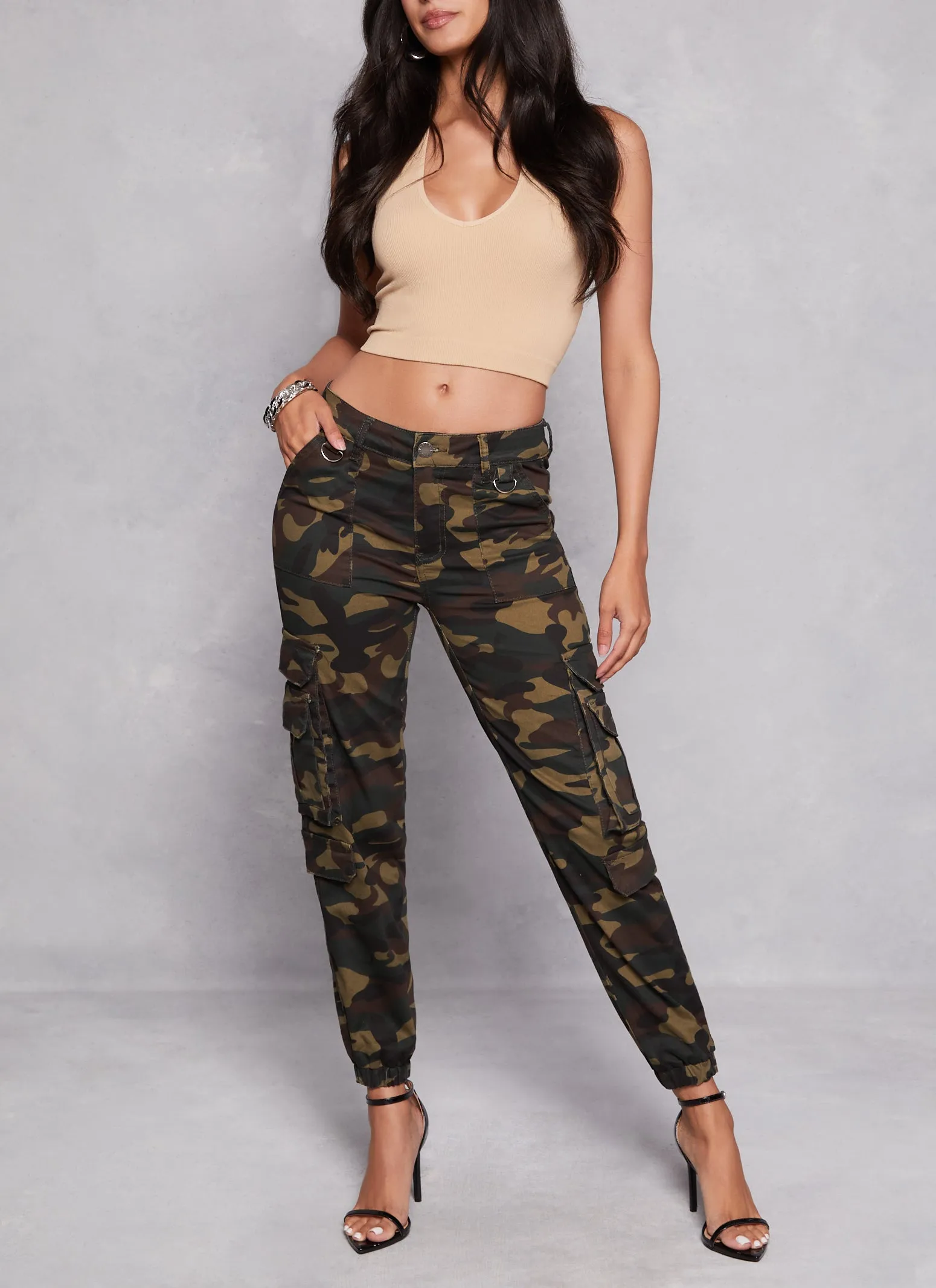 VIP Flap Pocket Cargo Joggers sold by Rainbow