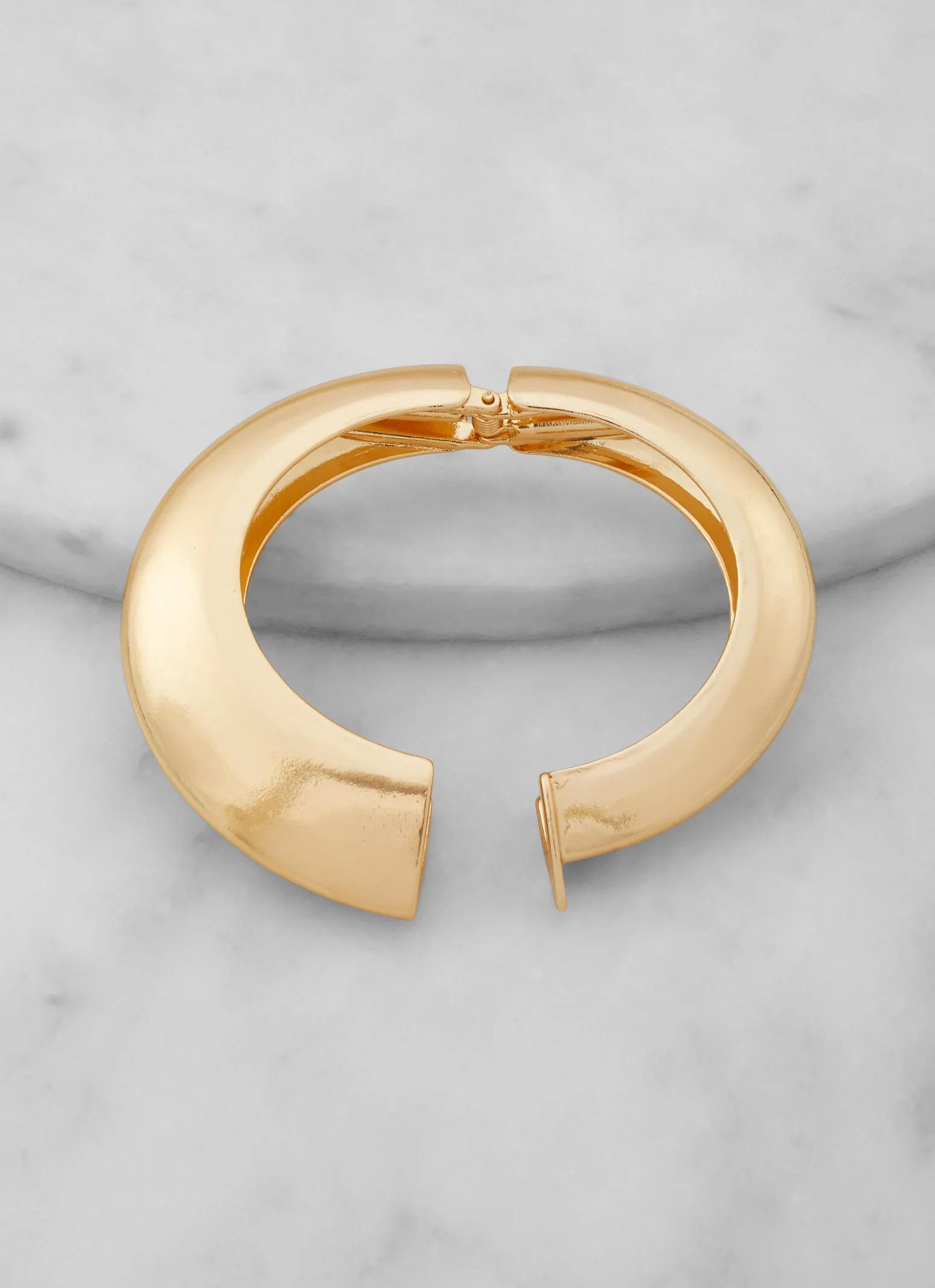 Metallic Chunky Hinge Bracelet sold by Rainbow product image thumbnail 3