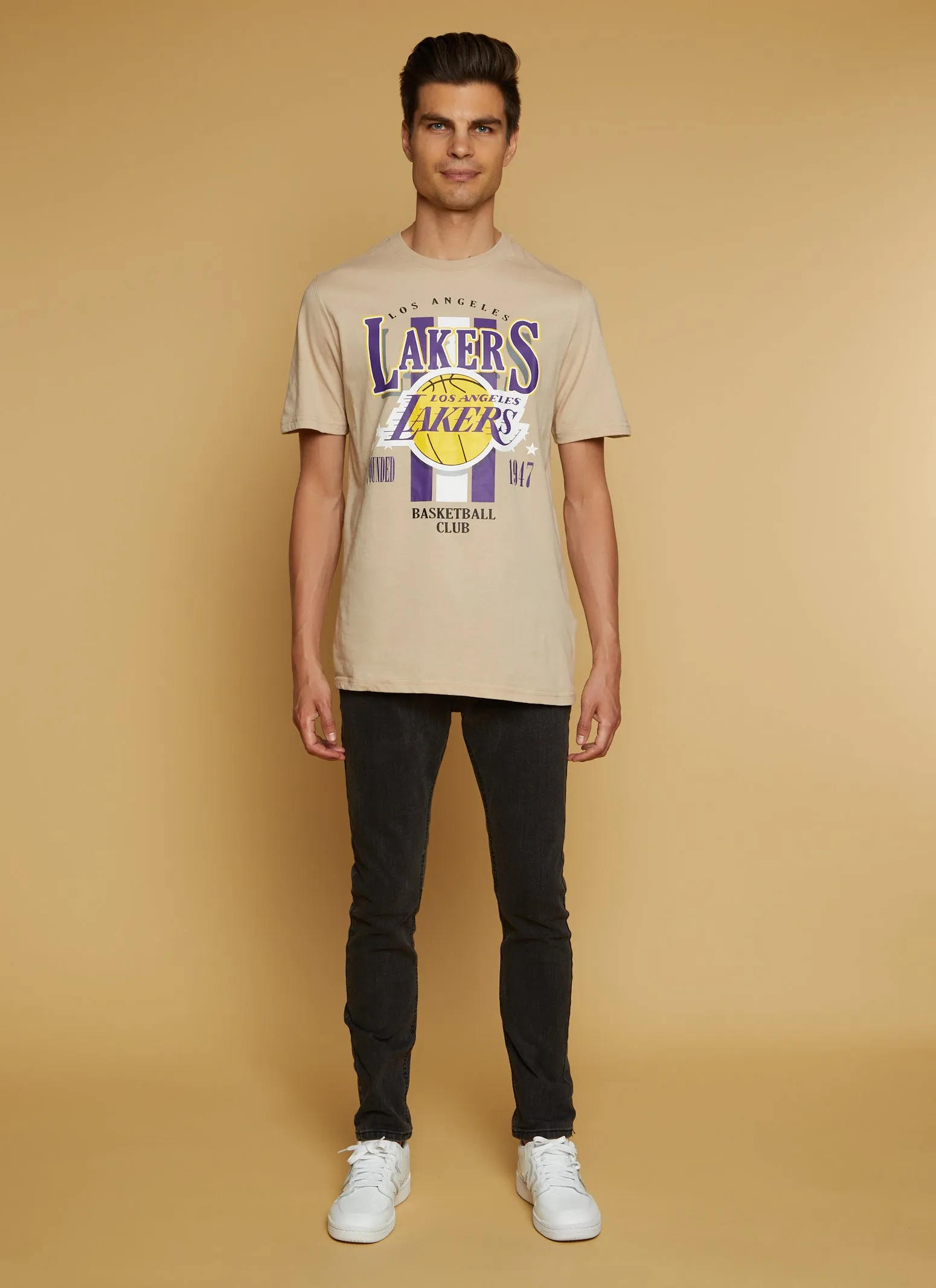 Mens NBA Los Angeles Lakers Basketball Club T Shirt sold by Rainbow product image thumbnail 2