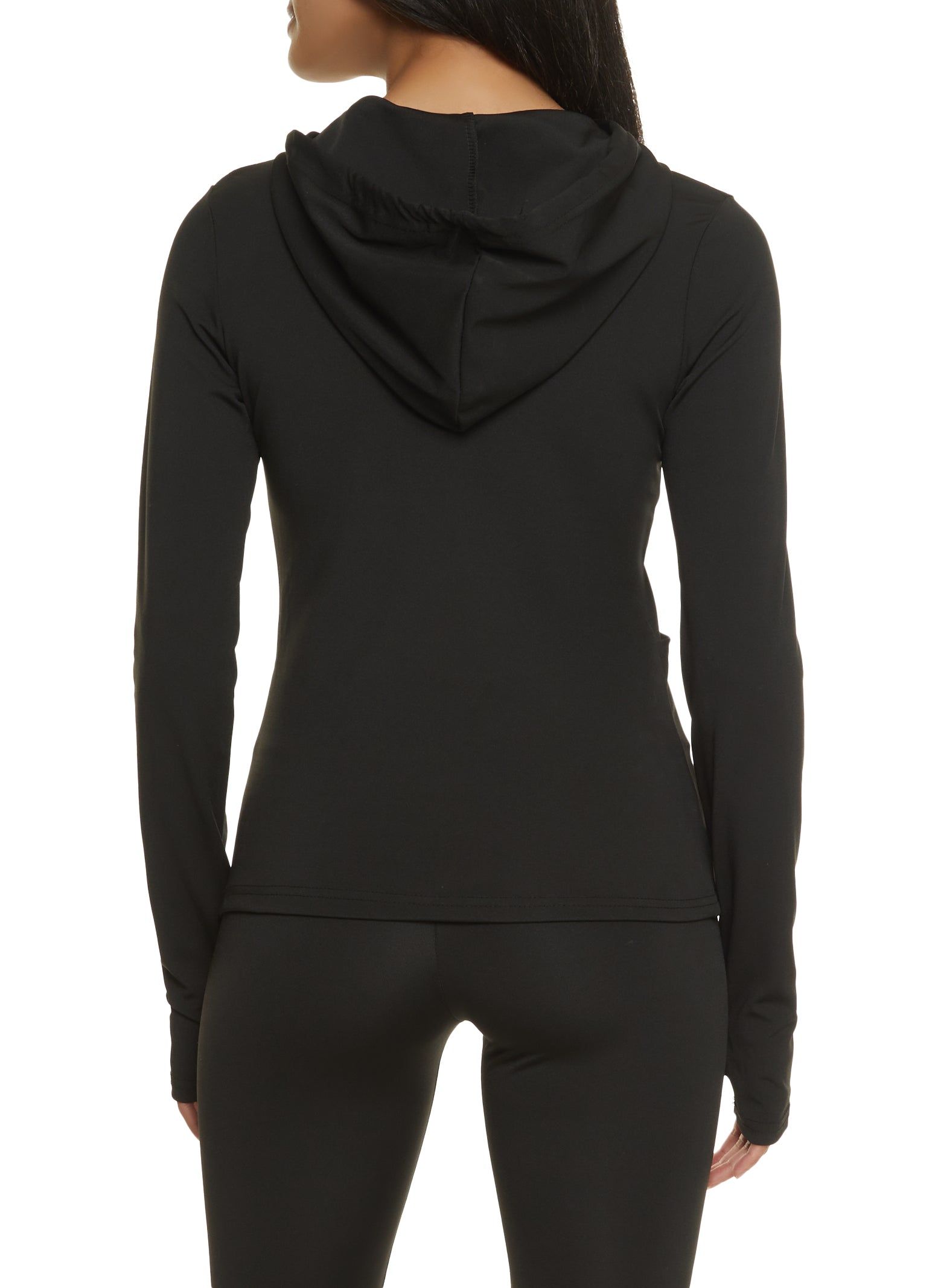 Contrast Trim Hooded Track Jacket sold by Rainbow product image thumbnail 3