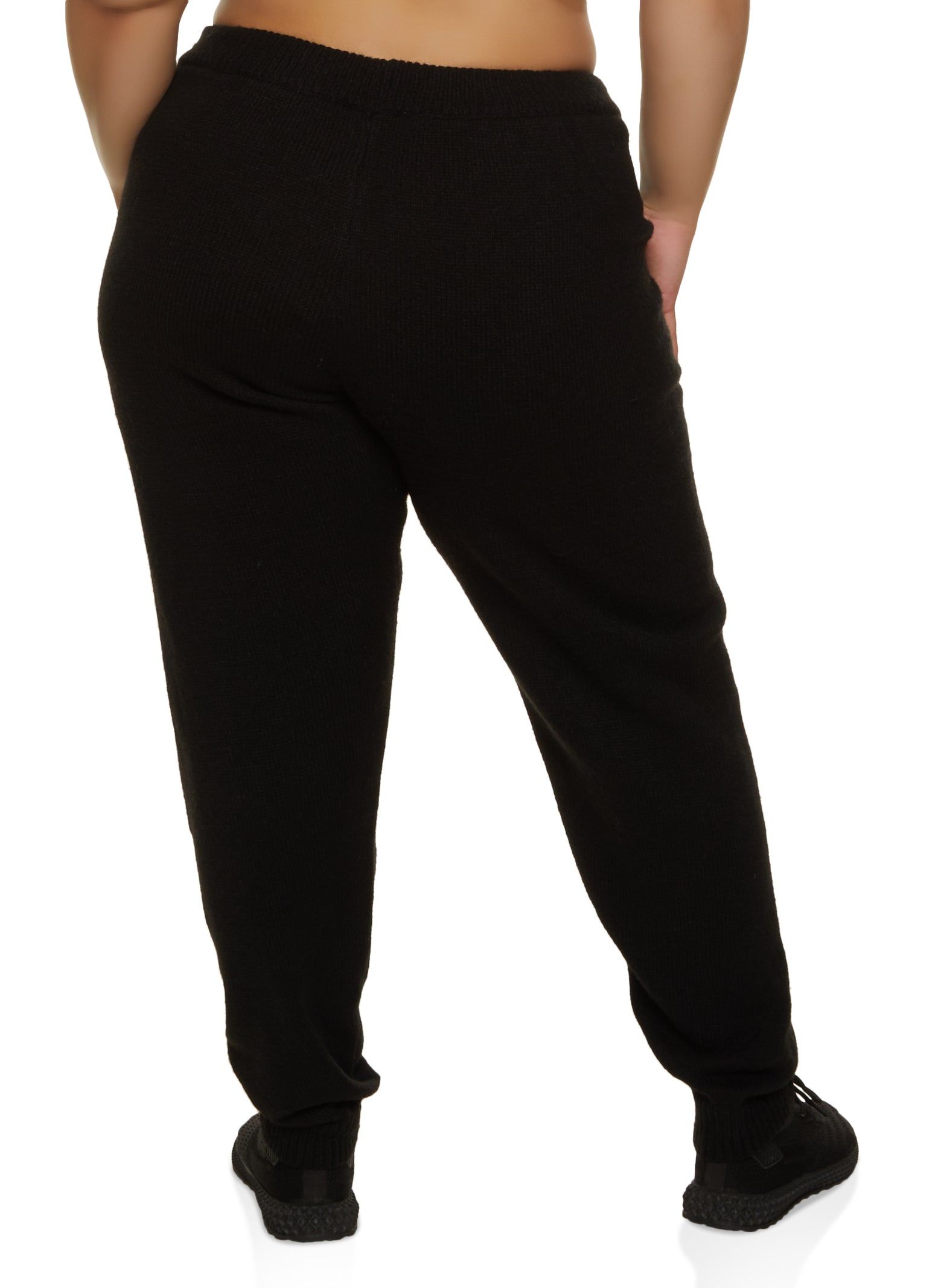 Plus Size Knit Drawstring Joggers sold by Rainbow product image thumbnail 2