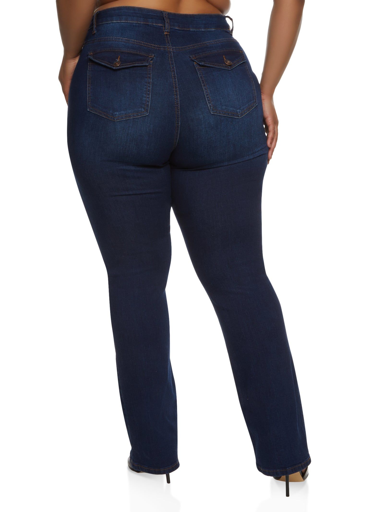 Plus Size WAX High Rise Boot Cut Jeans sold by Rainbow product image thumbnail 2