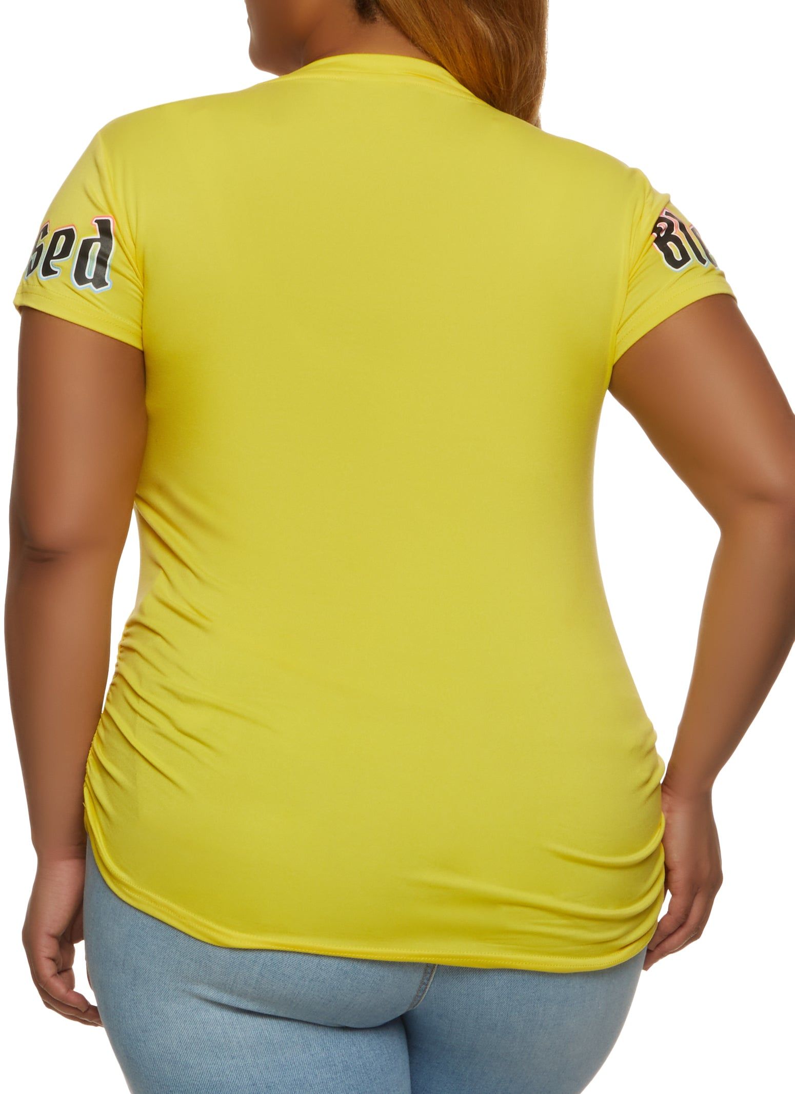 Plus Size Blessed Graphic Tee sold by Rainbow product image thumbnail 2