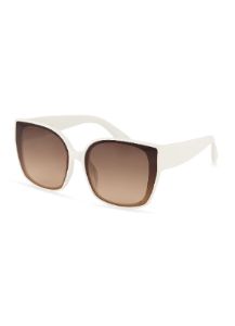 Oversized Cat Eye Ombre Lens Sunglasses sold by Rainbow