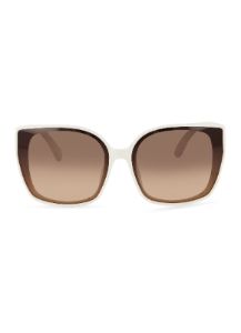 Oversized Cat Eye Ombre Lens Sunglasses sold by Rainbow