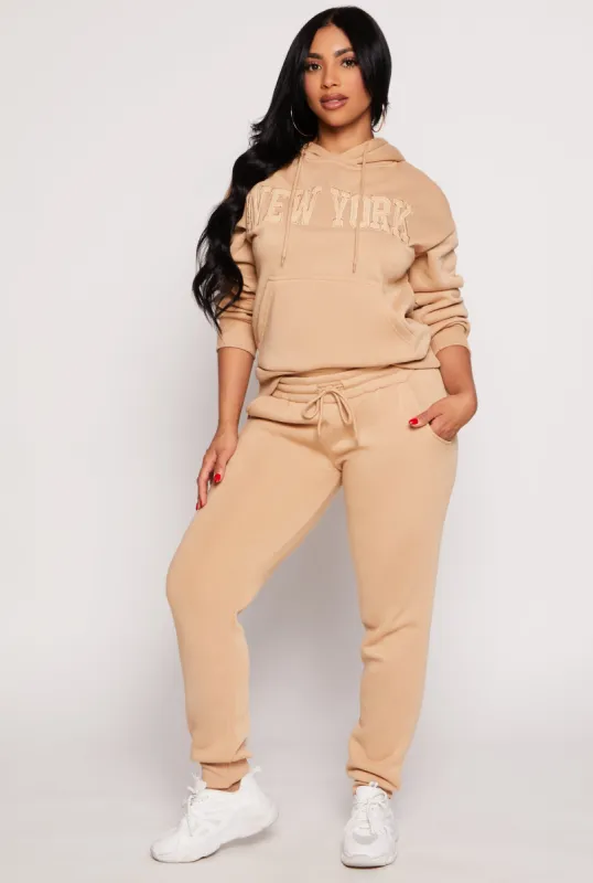 Solid Fleece Drawstring Sweatpants sold by Rainbow