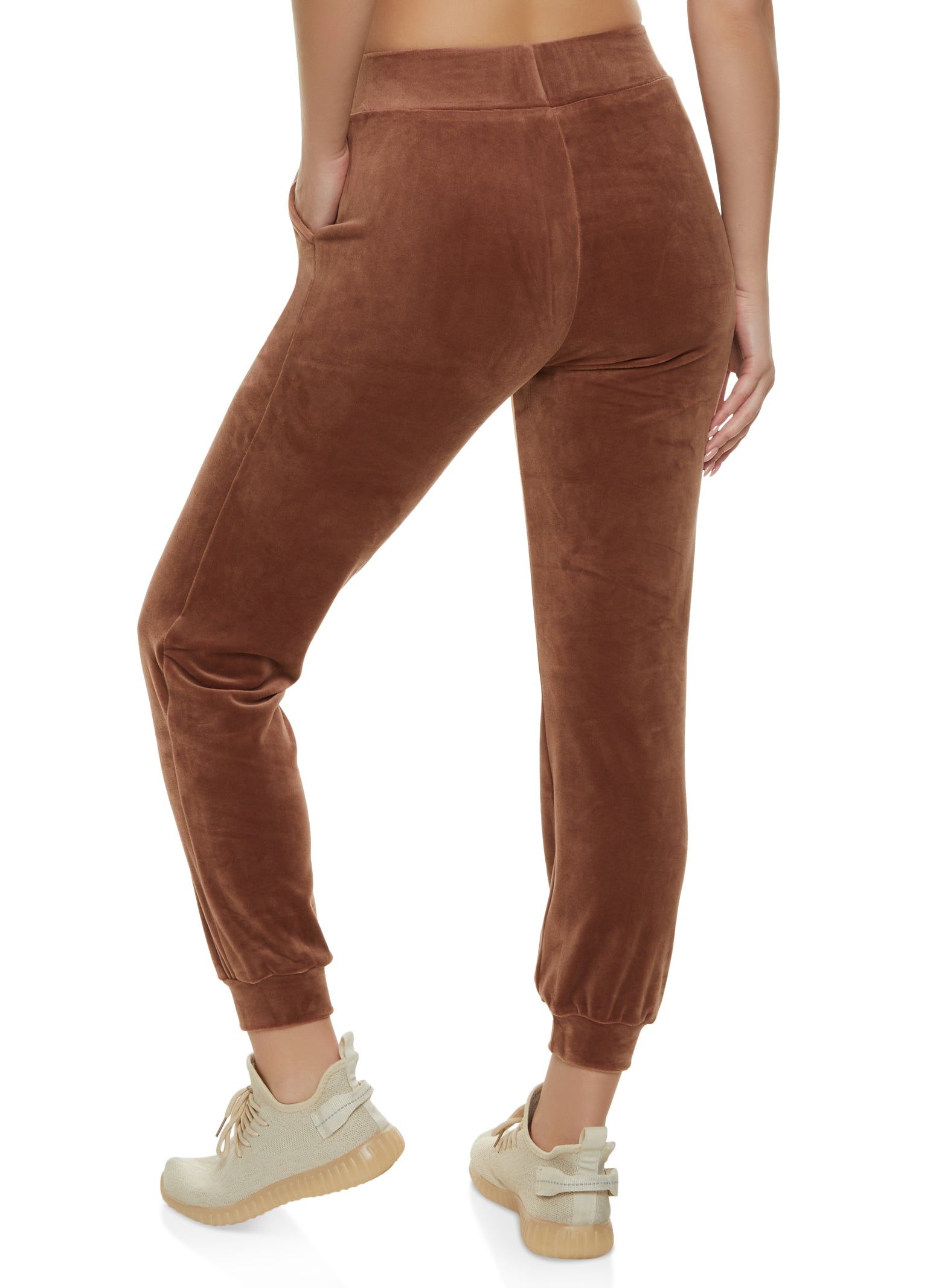 Solid Velour Joggers sold by Rainbow product image thumbnail 2
