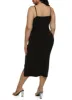 Plus Size Side Slit Bustier Cami Dress sold by Rainbow