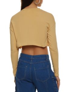 Vintage Cropped Graphic Tee sold by Rainbow