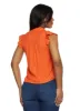 Gauze Knit Pleated Trim Button Front Shirt sold by Rainbow