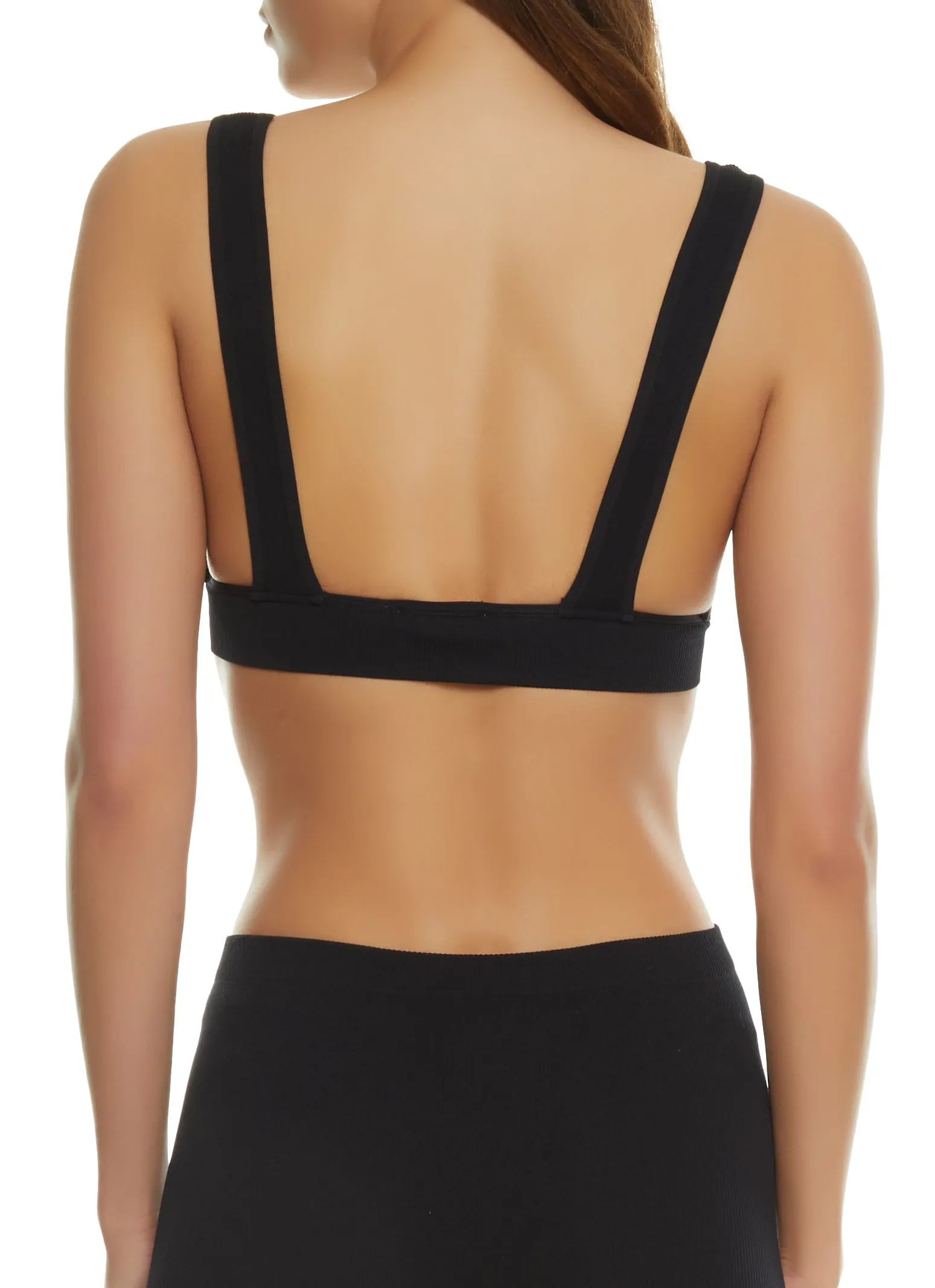 Rib Knit Seamless Sports Bra sold by Rainbow product image thumbnail 3