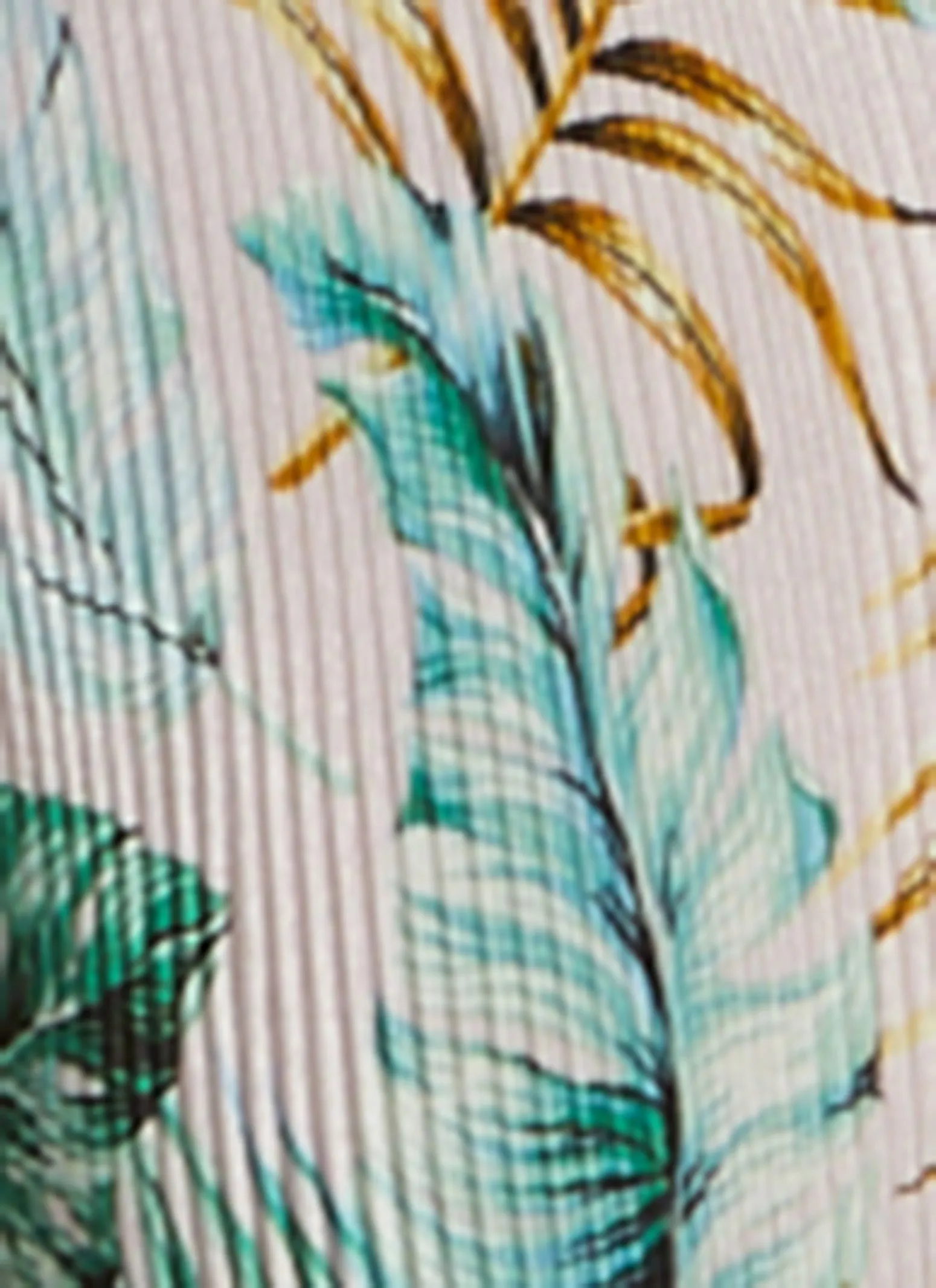 Almost Famous Plisse Palm Print Wide Leg Pants sold by Rainbow product image thumbnail 4