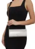 Rhinestone Studded Chain Strap Crossbody Clutch sold by Rainbow