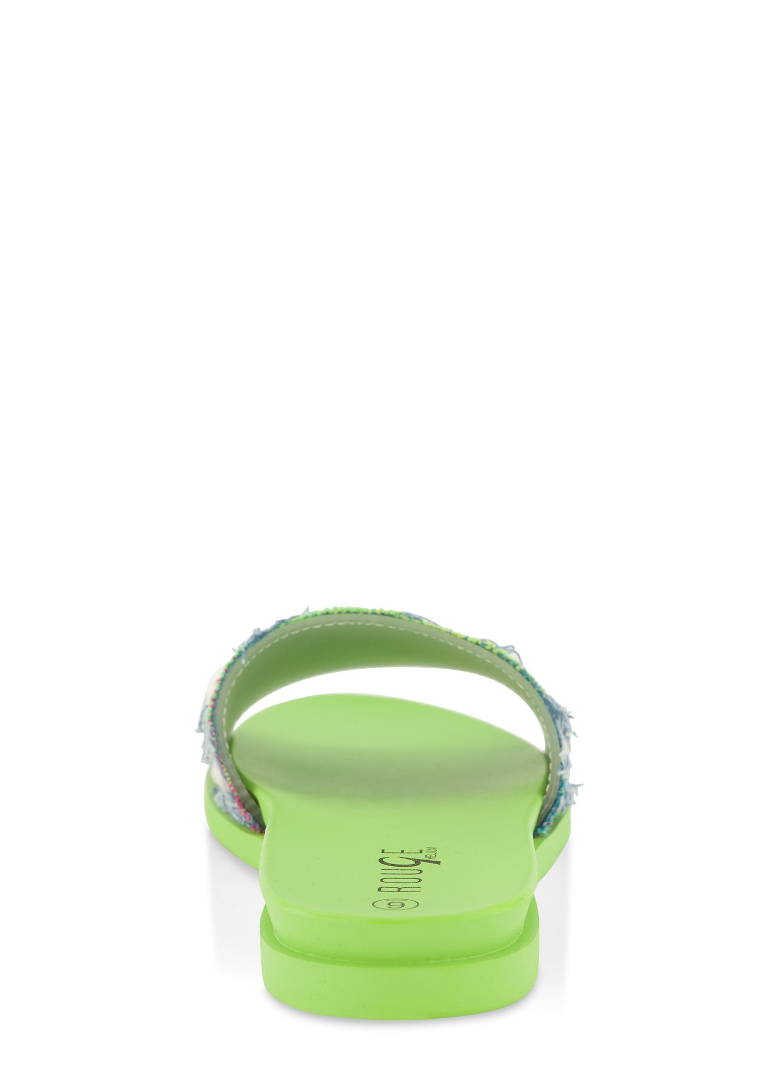 Denim Studded Band Slide Sandals sold by Rainbow product image thumbnail 3