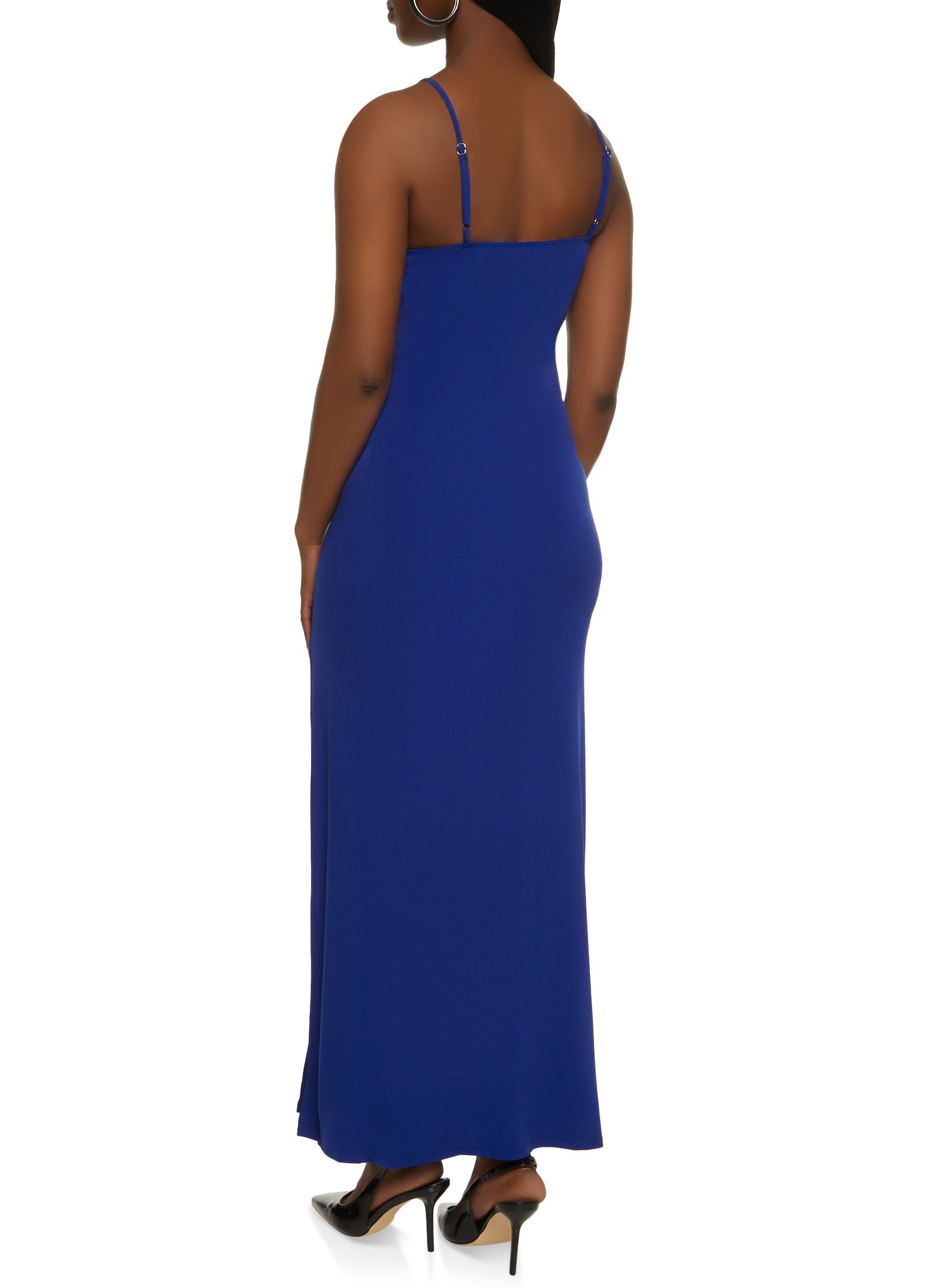 Side Slit Bustier Maxi Dress sold by Rainbow product image thumbnail 3
