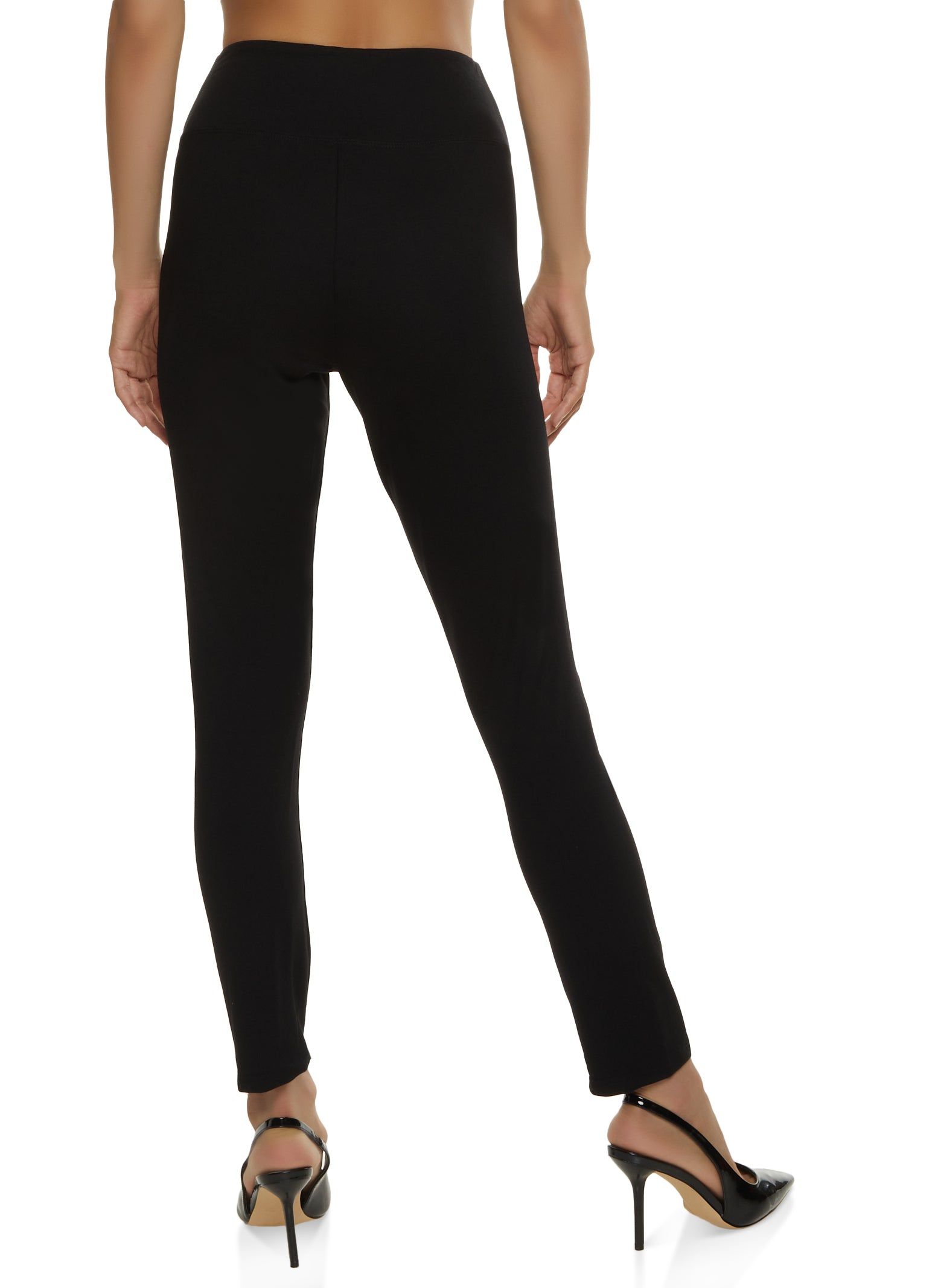 Ponte Skinny High Waist Dress Pants sold by Rainbow product image thumbnail 2
