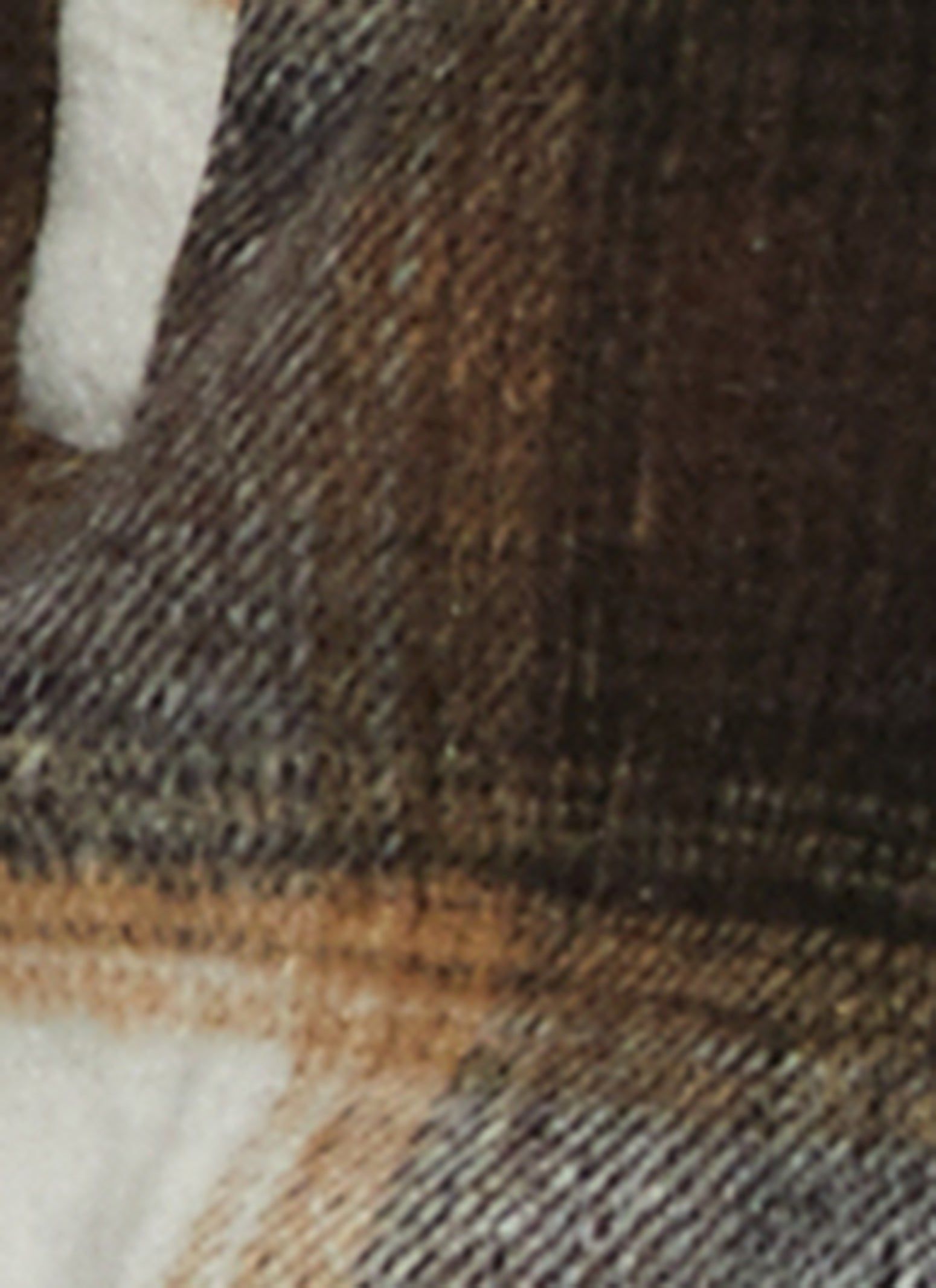 Plus Size Plaid Brushed Knit Shacket sold by Rainbow product image thumbnail 4