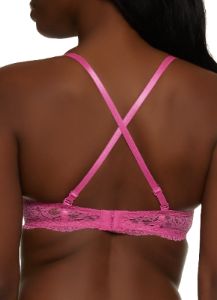 Floral Lace Balconette Convertible Bra sold by Rainbow