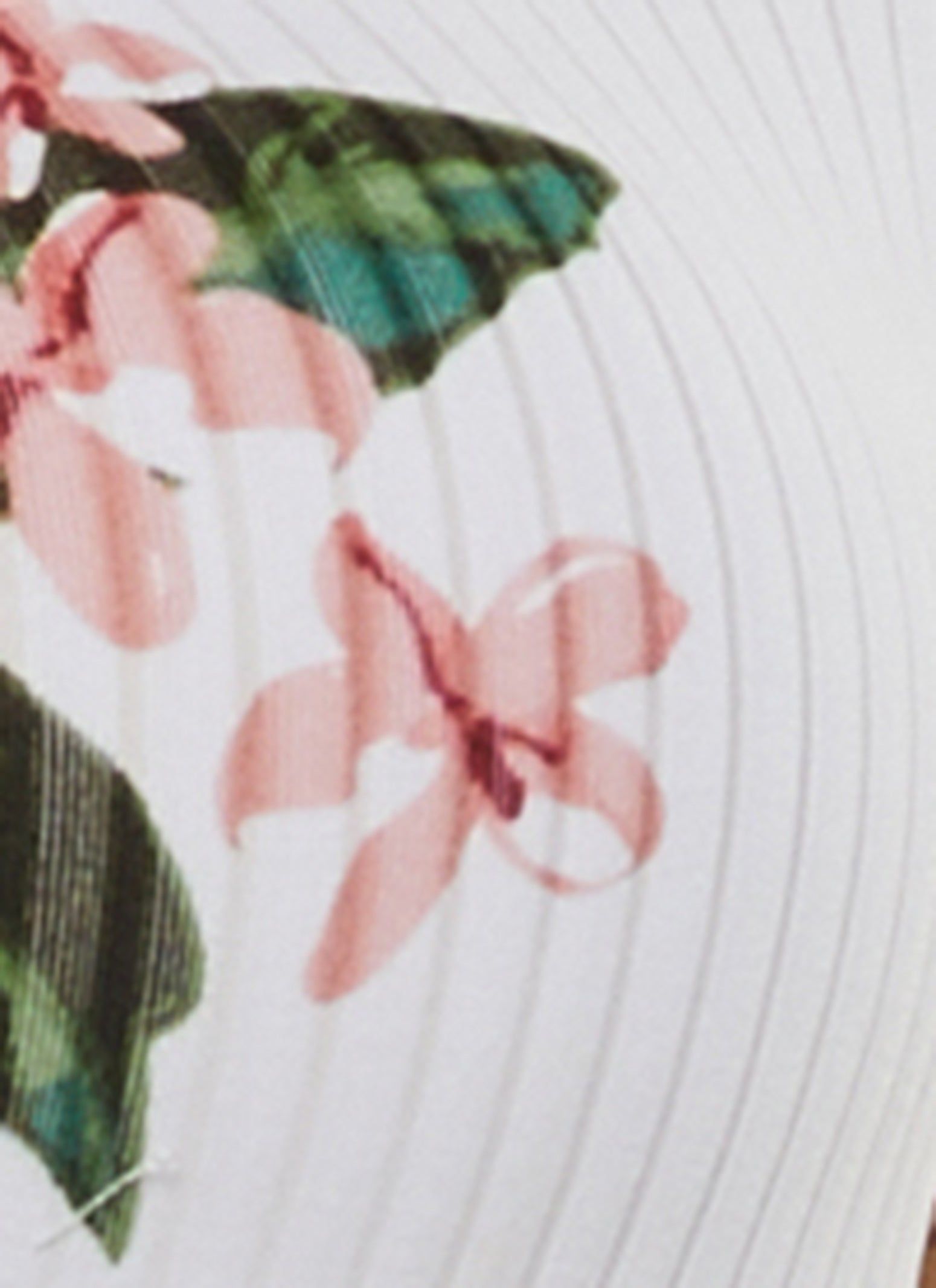 Plus Size Floral Double Keyhole Crew Neck Top sold by Rainbow product image thumbnail 3