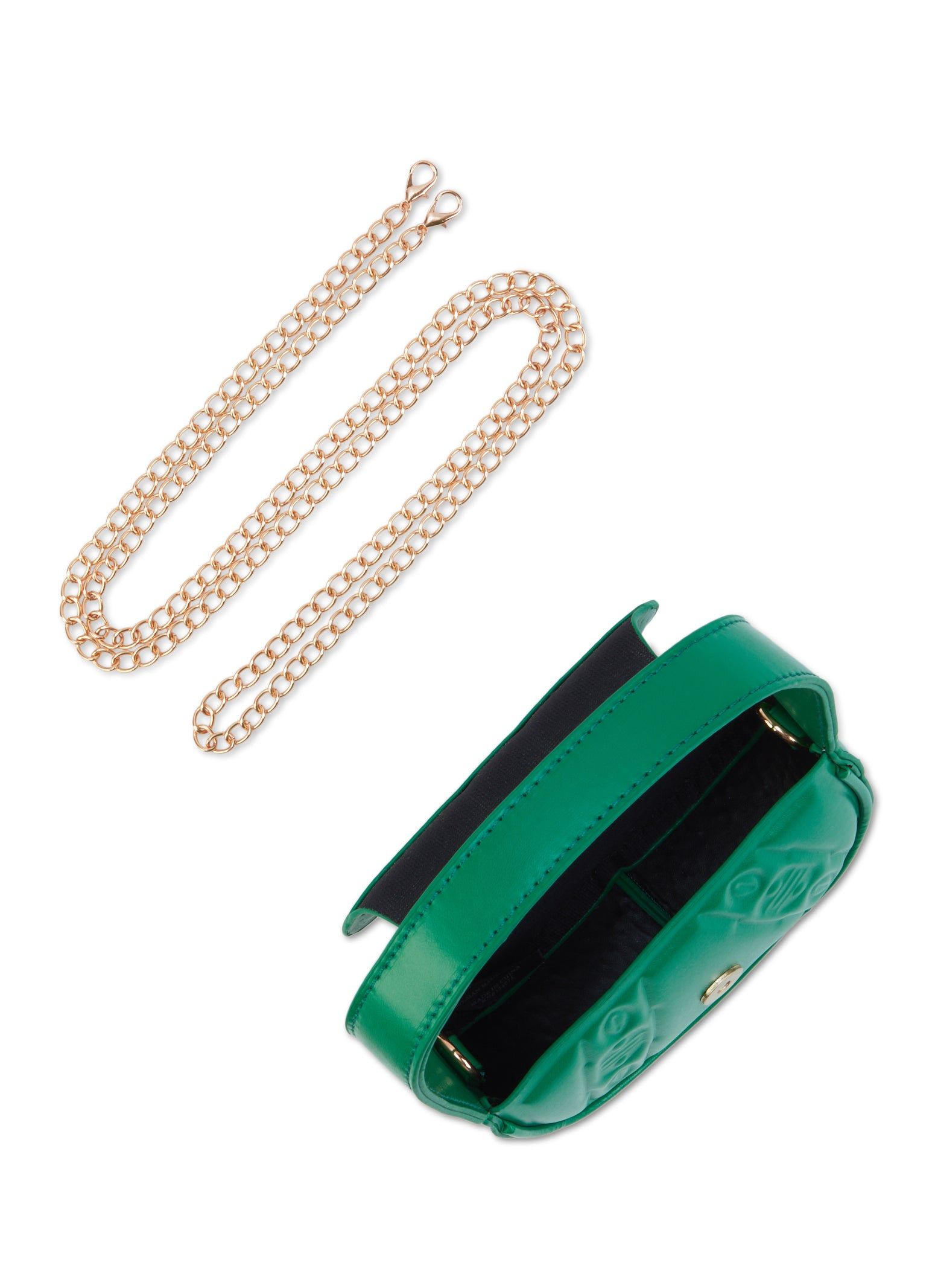 Mini Faux Leather Convertible Handbag sold by Rainbow product image thumbnail 5