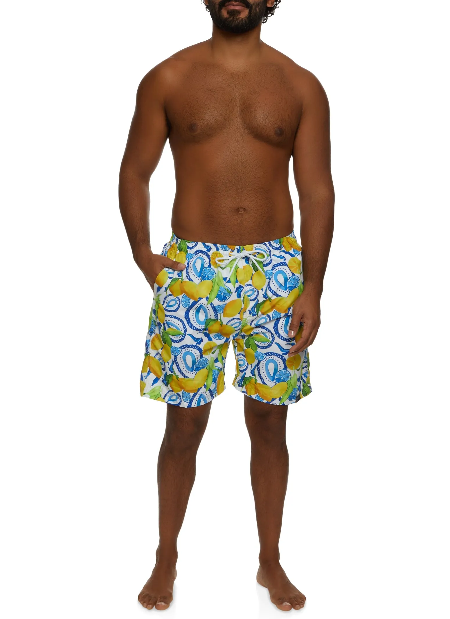 Mens Patterned Swim Trunks sold by Rainbow product image thumbnail 2