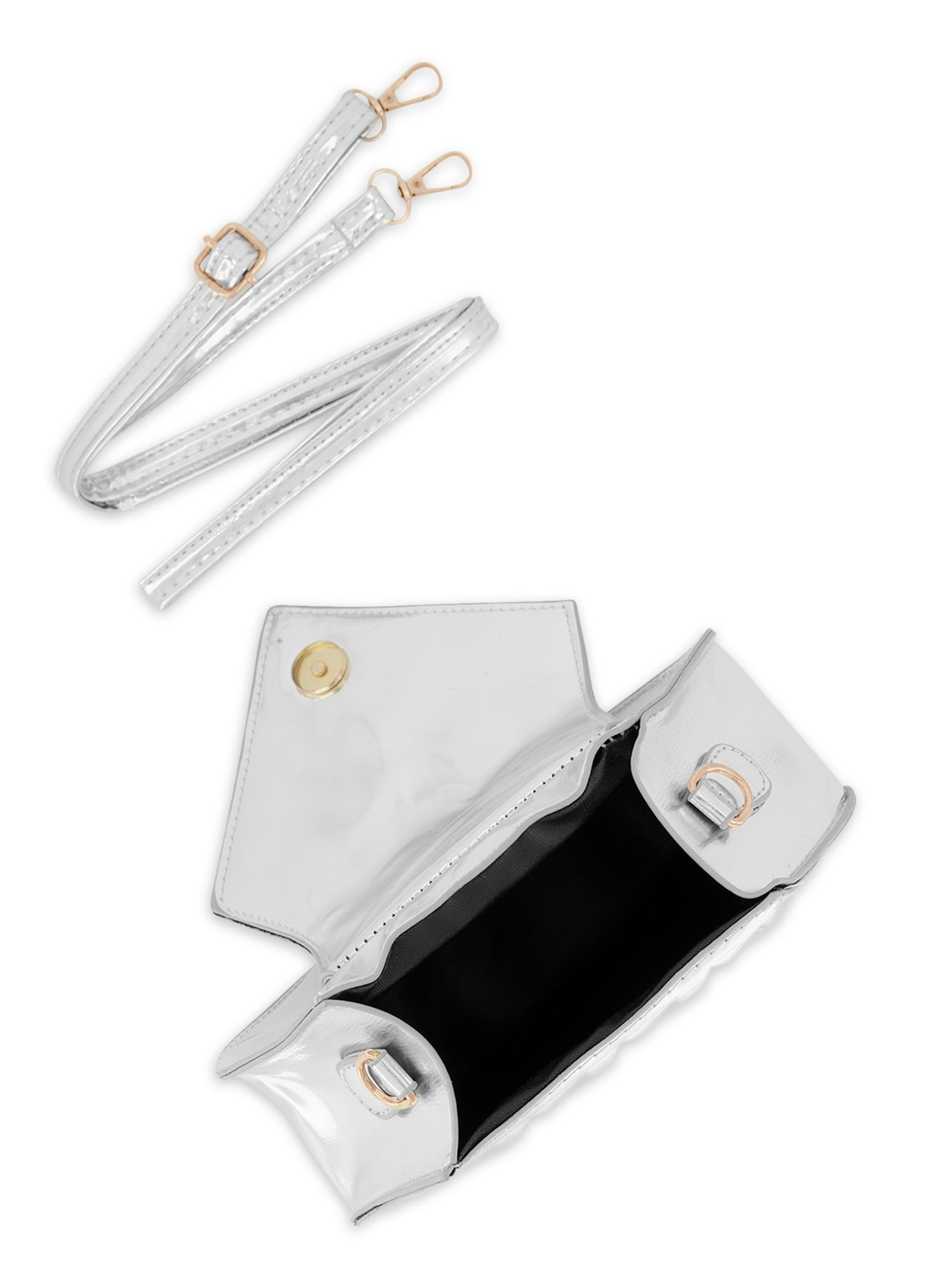 Tassel Detail Quilted Crossbody Bag sold by Rainbow product image thumbnail 5