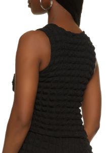 Bubble Knit Tank Top sold by Rainbow