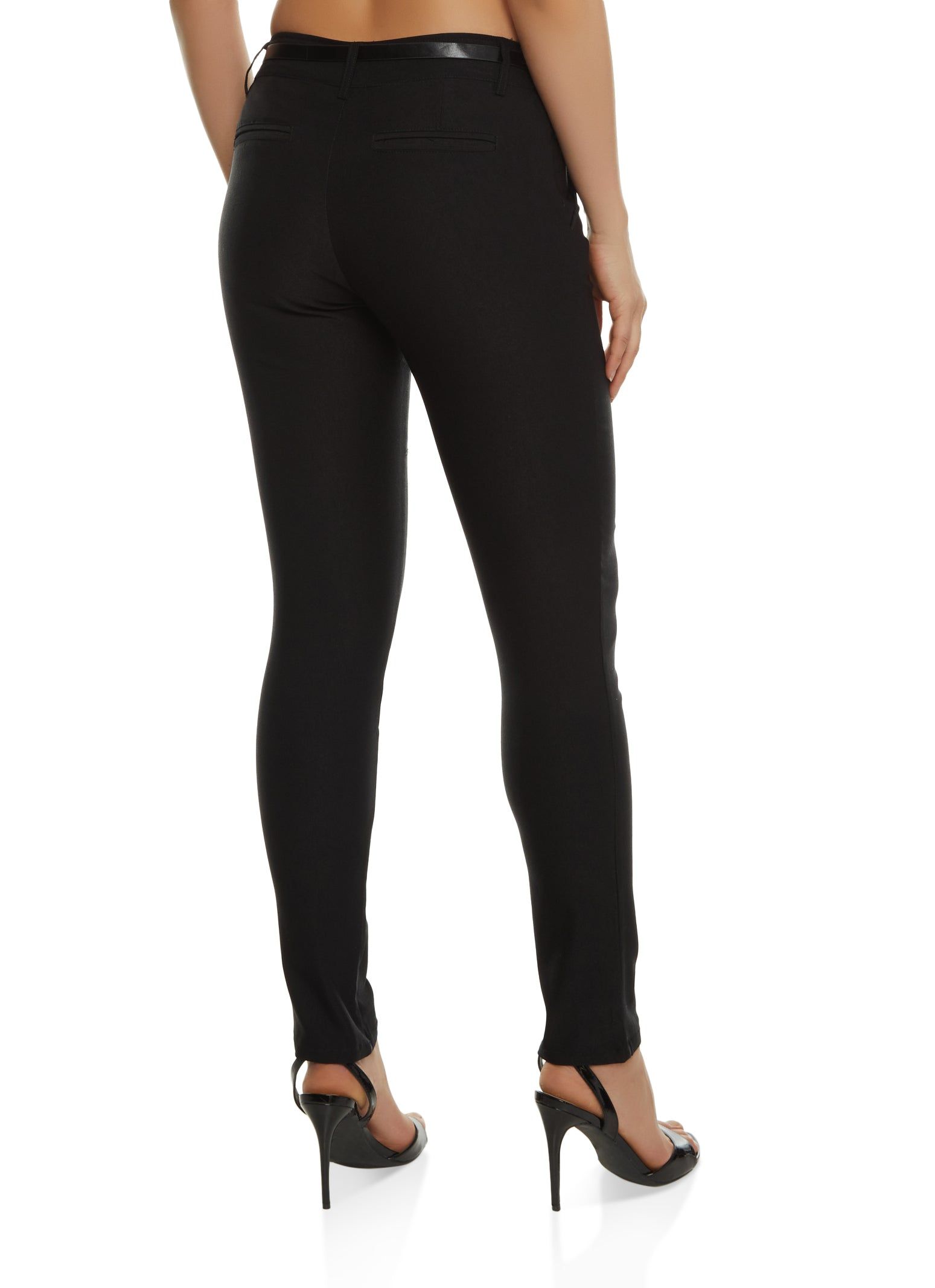 Belted Skinny Leg Pants sold by Rainbow product image thumbnail 2