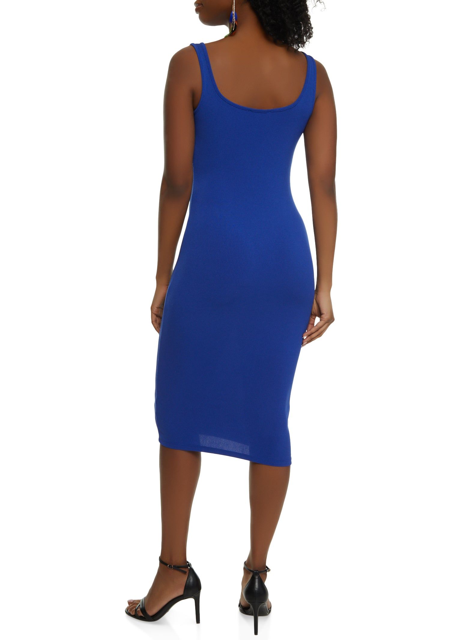 Ribbed Tank Midi Dress sold by Rainbow product image thumbnail 3