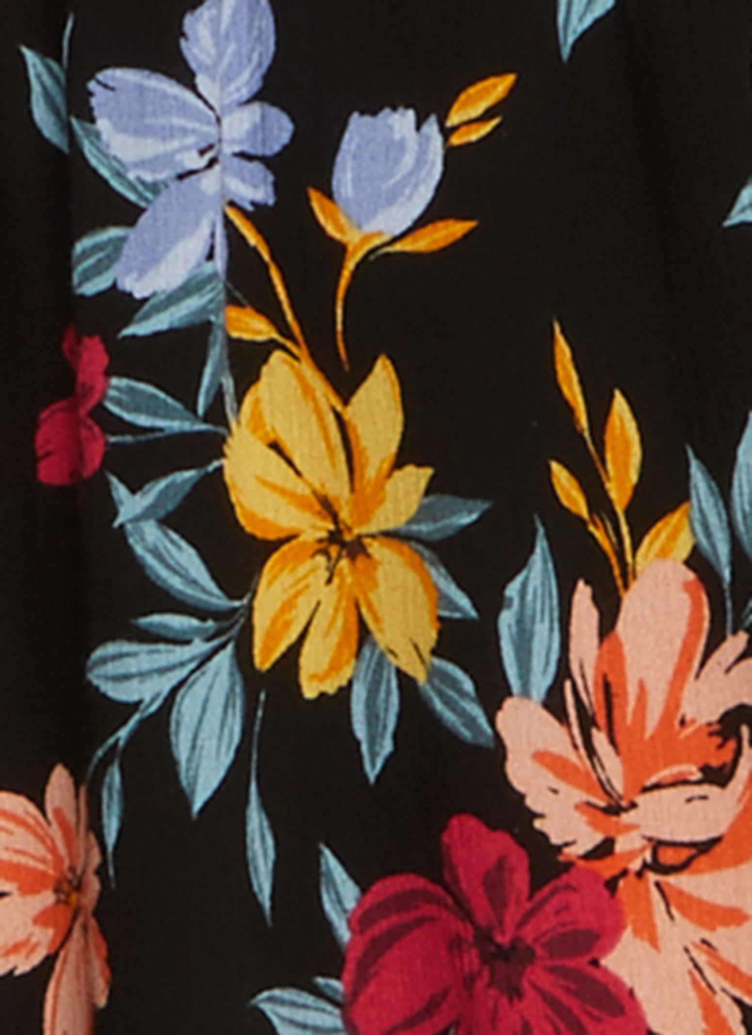 Floral Print Smocked Waist Dress sold by Rainbow product image thumbnail 4