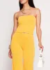 Rib Knit Cropped Tube Top sold by Rainbow
