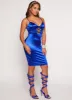 Spandex Caged Front Bustier Dress sold by Rainbow