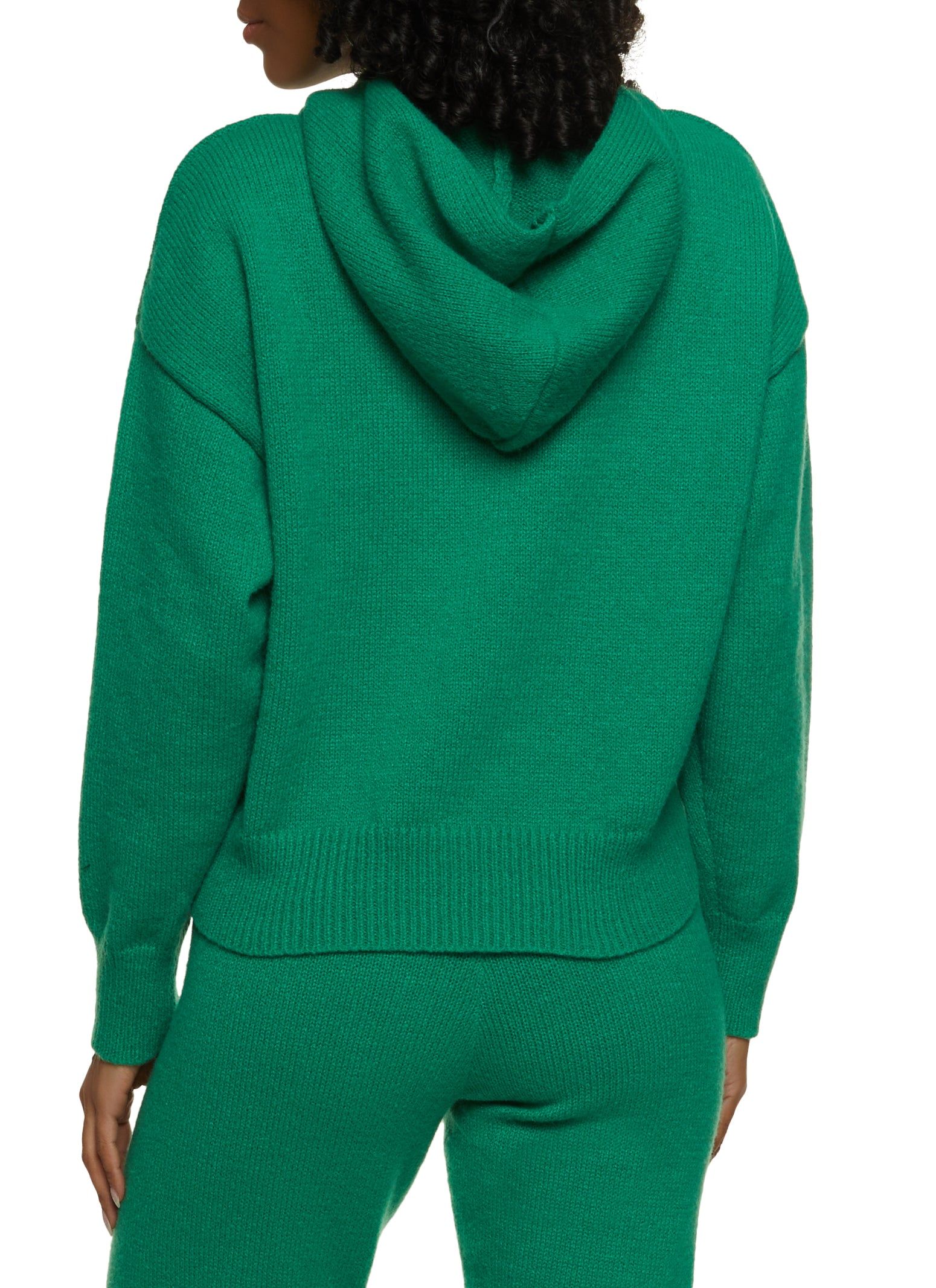 Brushed Knit Hooded Sweater sold by Rainbow product image thumbnail 3