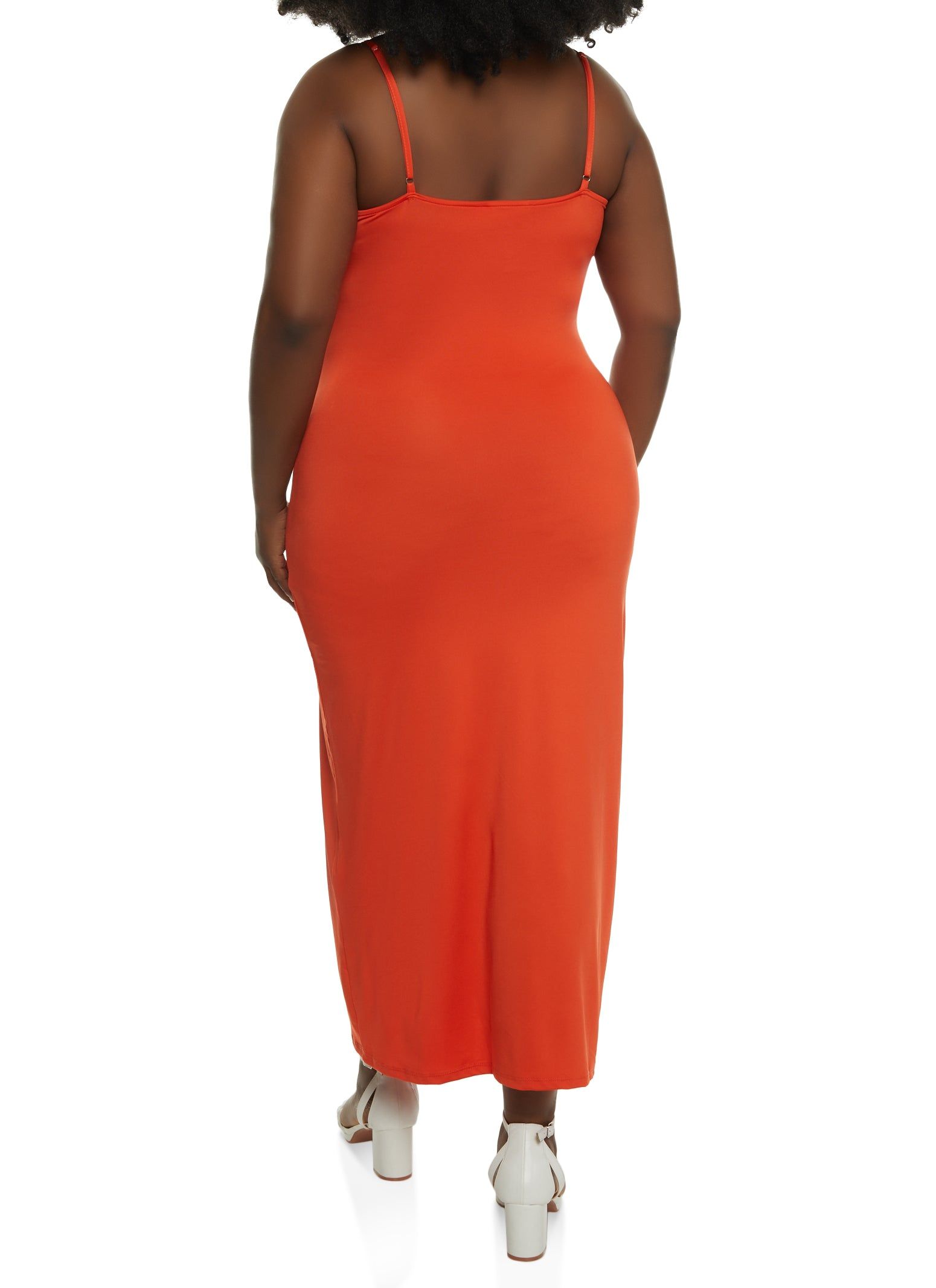 Plus Size Scoop Neck Bodycon Maxi Dress sold by Rainbow product image thumbnail 3