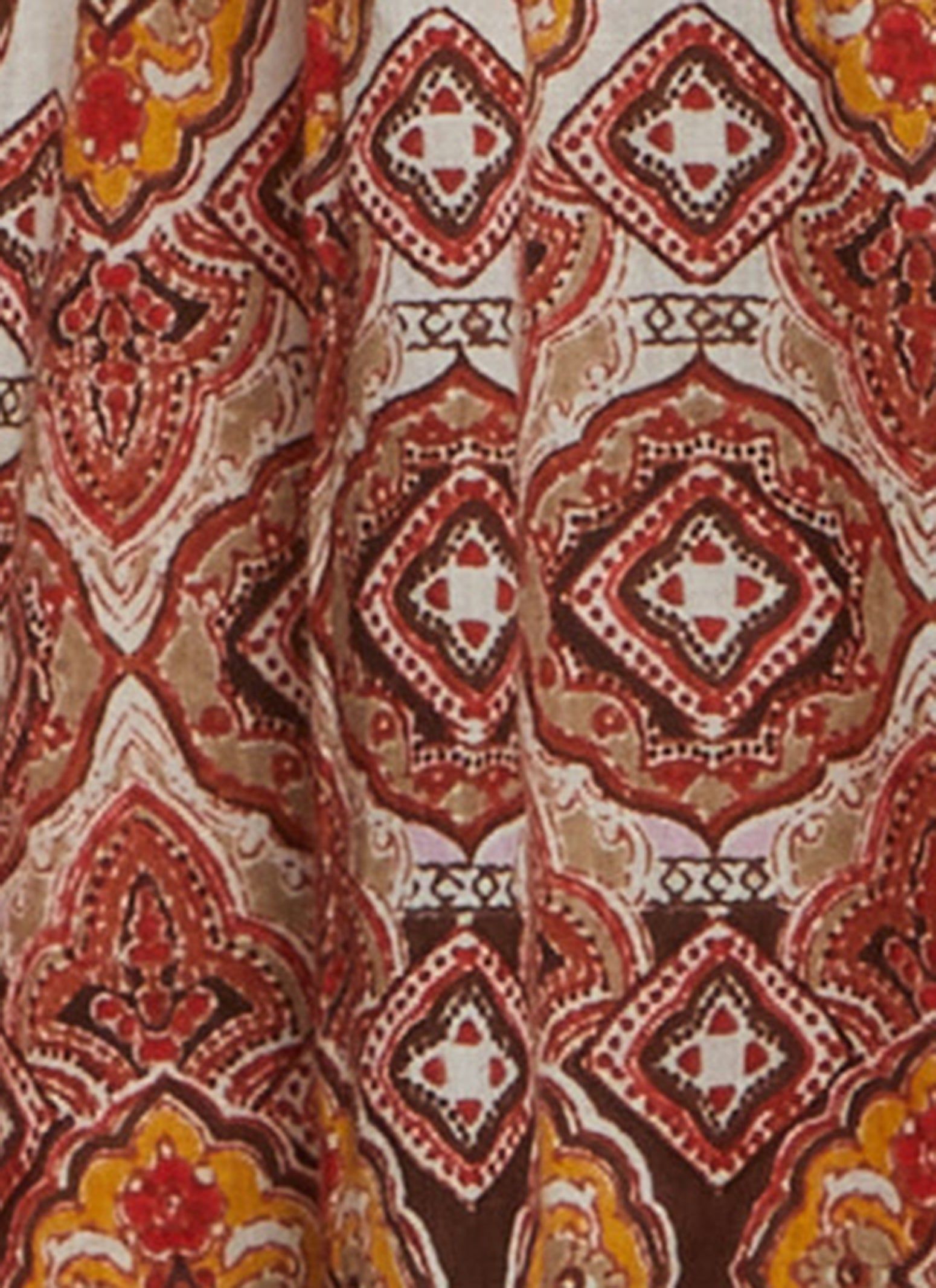 Plus Size Paisley Print Rope Belt Tiered Shirt Dress sold by Rainbow product image thumbnail 4