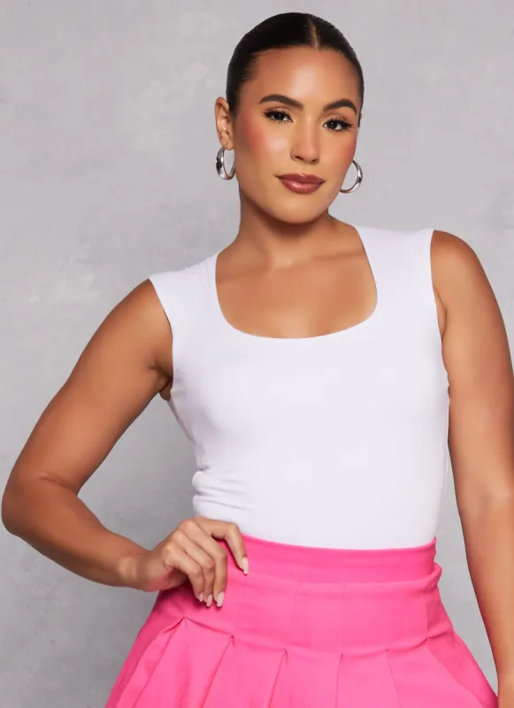 Sleeveless Cropped Tank Top sold by Rainbow