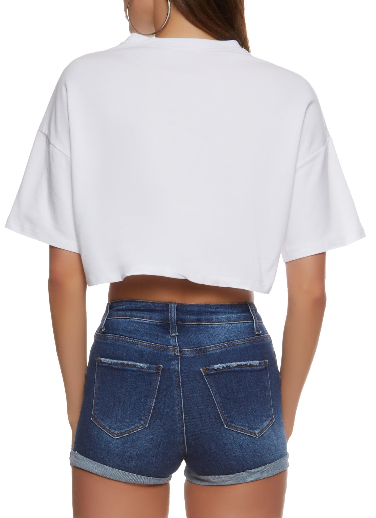 Rhinestone Boss Drop Shoulder Tee sold by Rainbow product image thumbnail 2