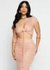 Almost Famous Pointelle Tie Front Crop Top sold by Rainbow