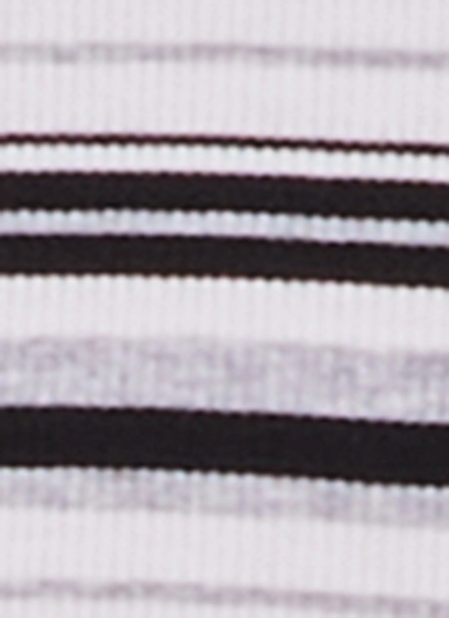 Rib Knit Striped Scoop Neck Crop Top sold by Rainbow product image thumbnail 4