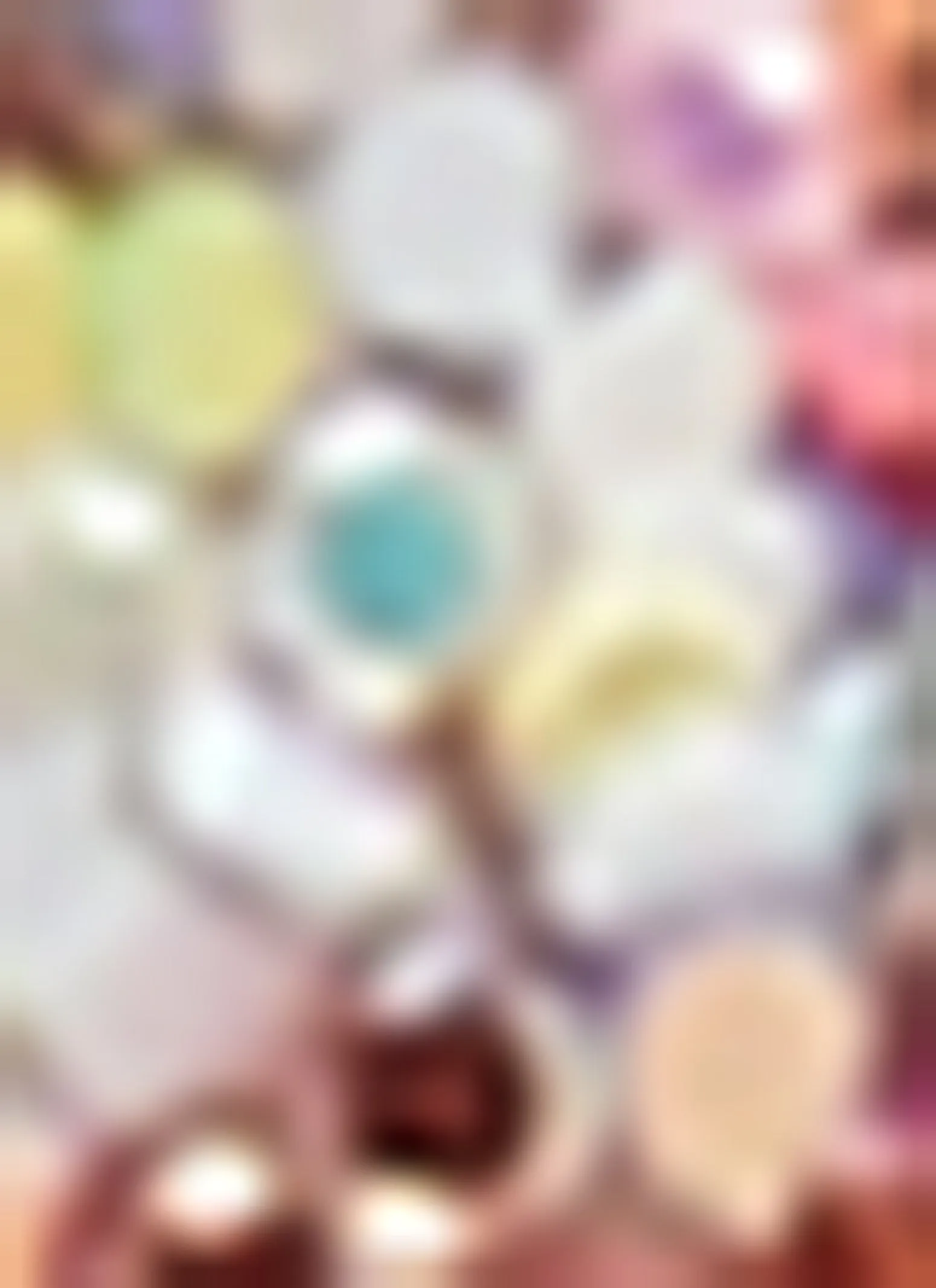 Glitter Oversized Hoop Earrings sold by Rainbow product image thumbnail 3