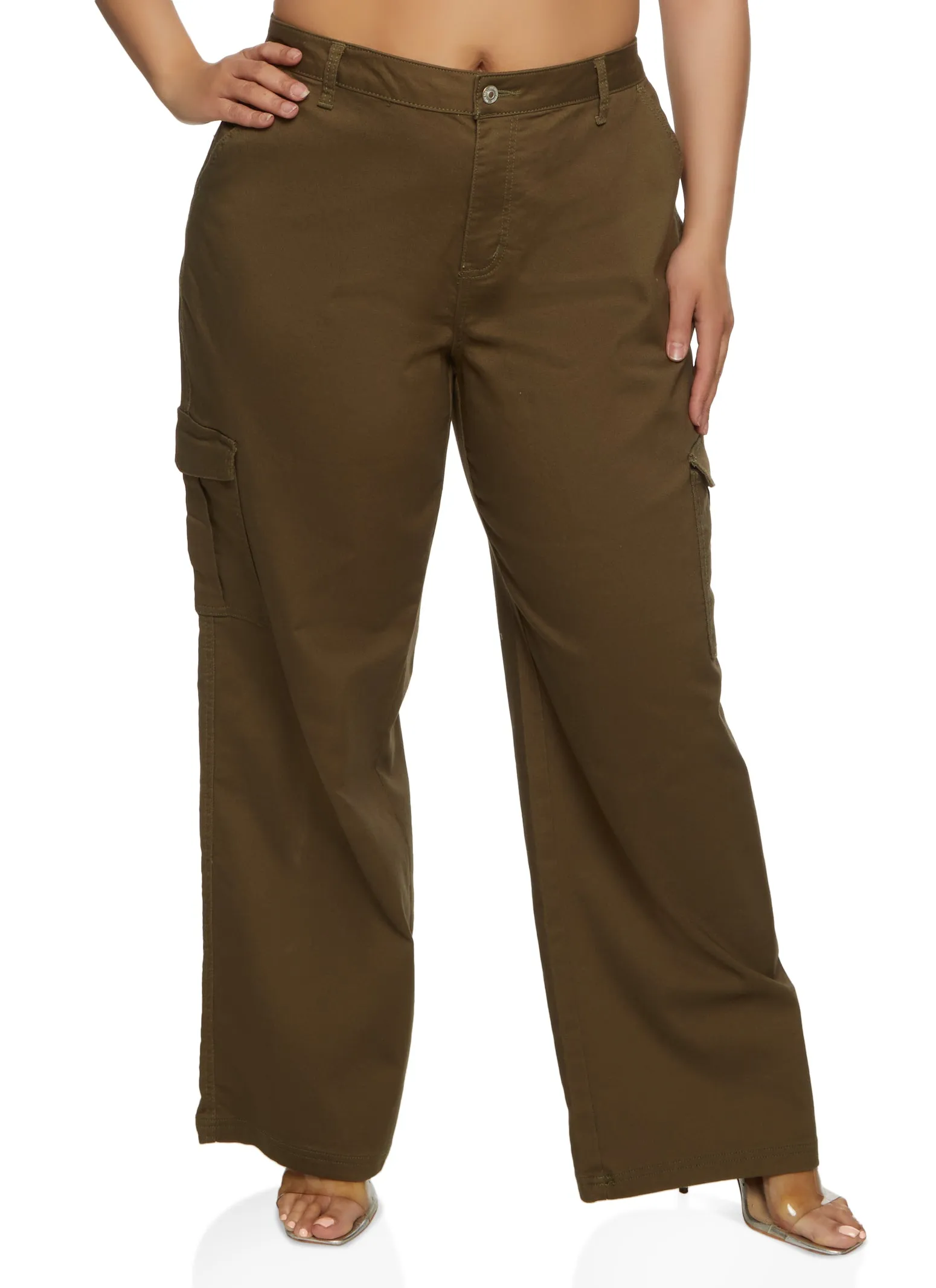Plus Size WAX Twill Cargo Pants sold by Rainbow product image thumbnail 2