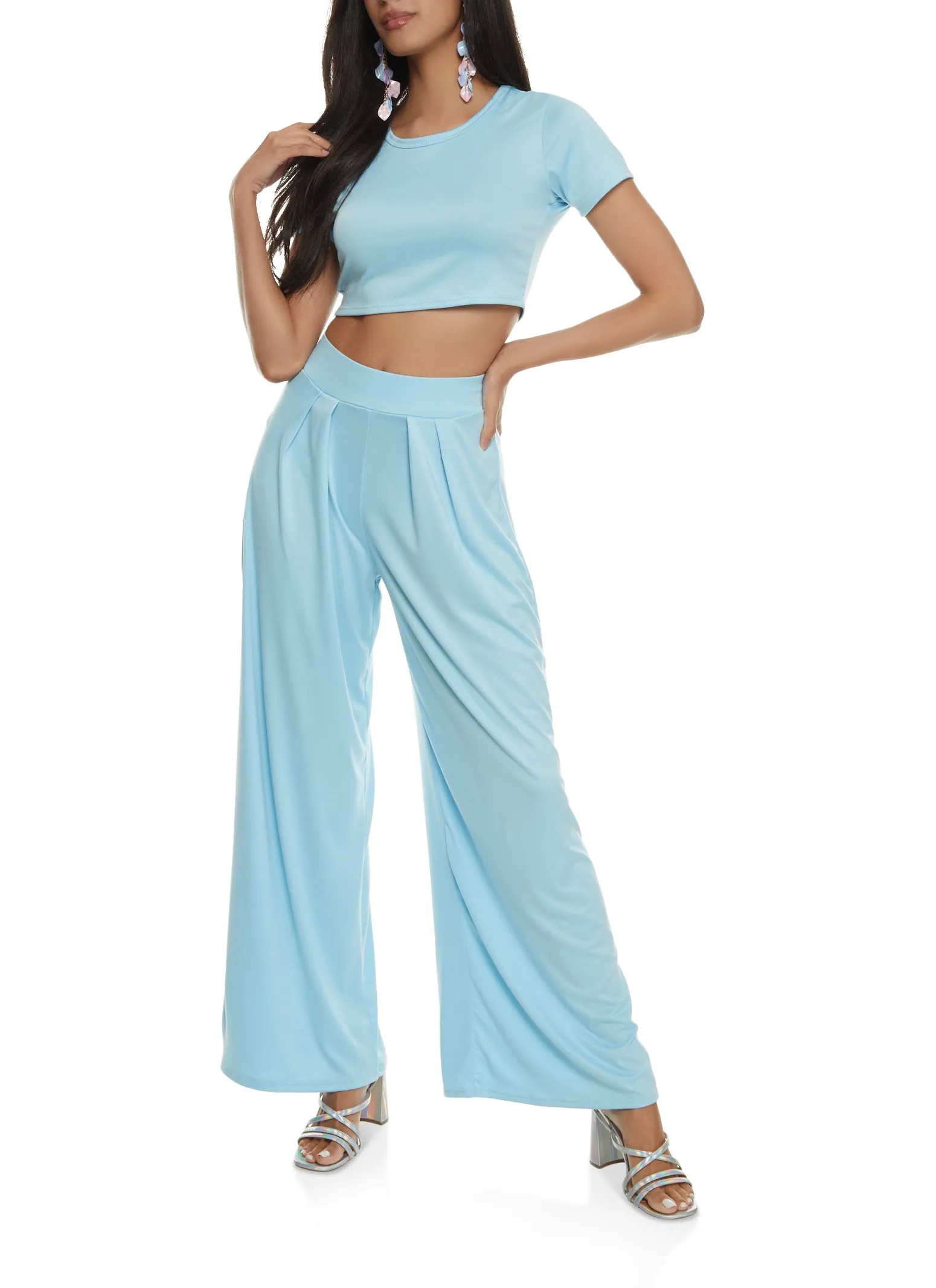 Soft Knit Crop Top sold by Rainbow product image thumbnail 2