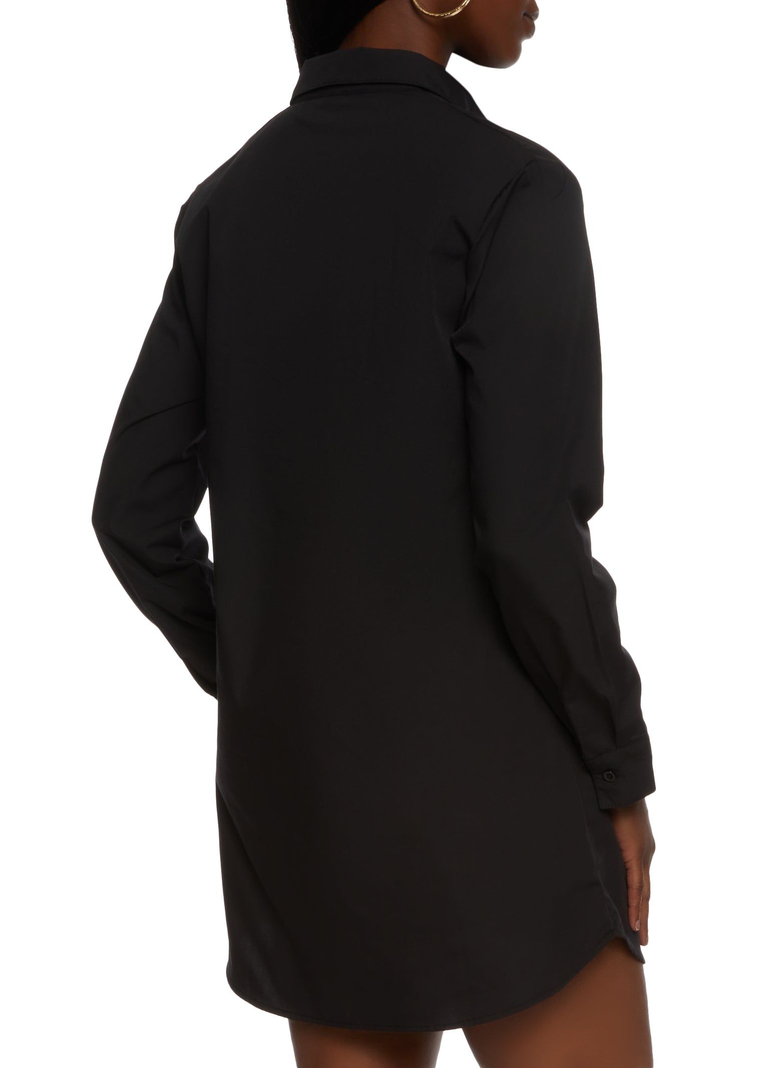 Solid Poplin Shirt Dress sold by Rainbow product image thumbnail 3